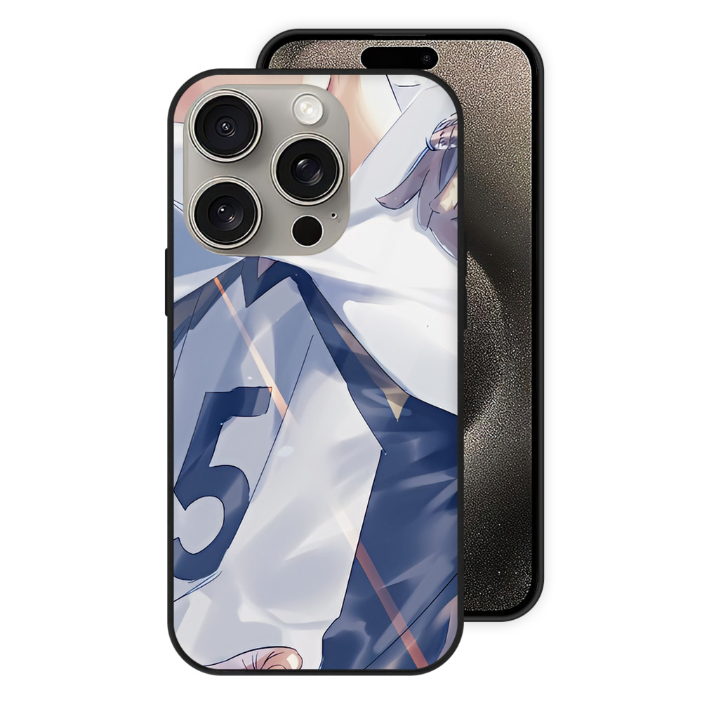 （画像用） ハイキュー!! Haikyu!! 【iPhone15Pro対応】スマホケース 耐衝撃＆黄変防止 背面ガラス