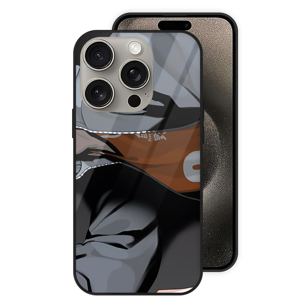 （画像用） ハイキュー!! Haikyu!! 【iPhone15Pro対応】スマホケース 耐衝撃＆黄変防止 背面ガラス