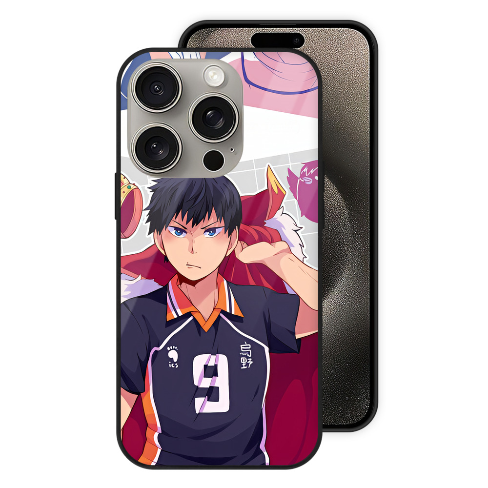 （画像用） ハイキュー!! Haikyu!! 【iPhone15Pro対応】スマホケース 耐衝撃＆黄変防止 背面ガラス