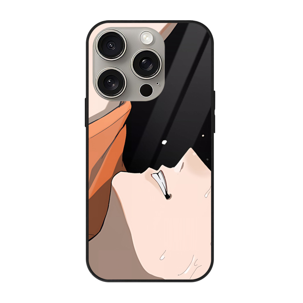 （画像用） ハイキュー!! Haikyu!! 【iPhone15Pro対応】スマホケース 耐衝撃＆黄変防止 背面ガラス