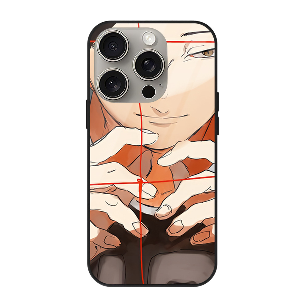 （画像用） ハイキュー!! Haikyu!! 【iPhone15Pro対応】スマホケース 耐衝撃＆黄変防止 背面ガラス