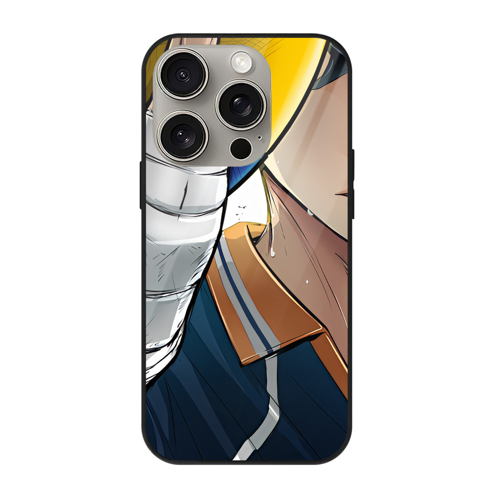 （画像用） ハイキュー!! Haikyu!! 【iPhone15Pro対応】スマホケース 耐衝撃＆黄変防止 背面ガラス