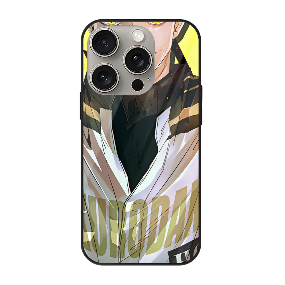 （画像用） ハイキュー!! Haikyu!! 【iPhone15Pro対応】スマホケース 耐衝撃＆黄変防止 背面ガラス