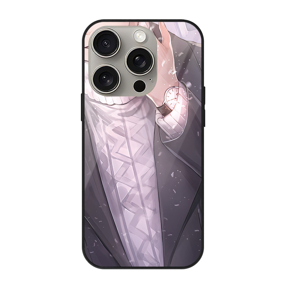 （画像用） ハイキュー!! Haikyu!! 【iPhone15Pro対応】スマホケース 耐衝撃＆黄変防止 背面ガラス
