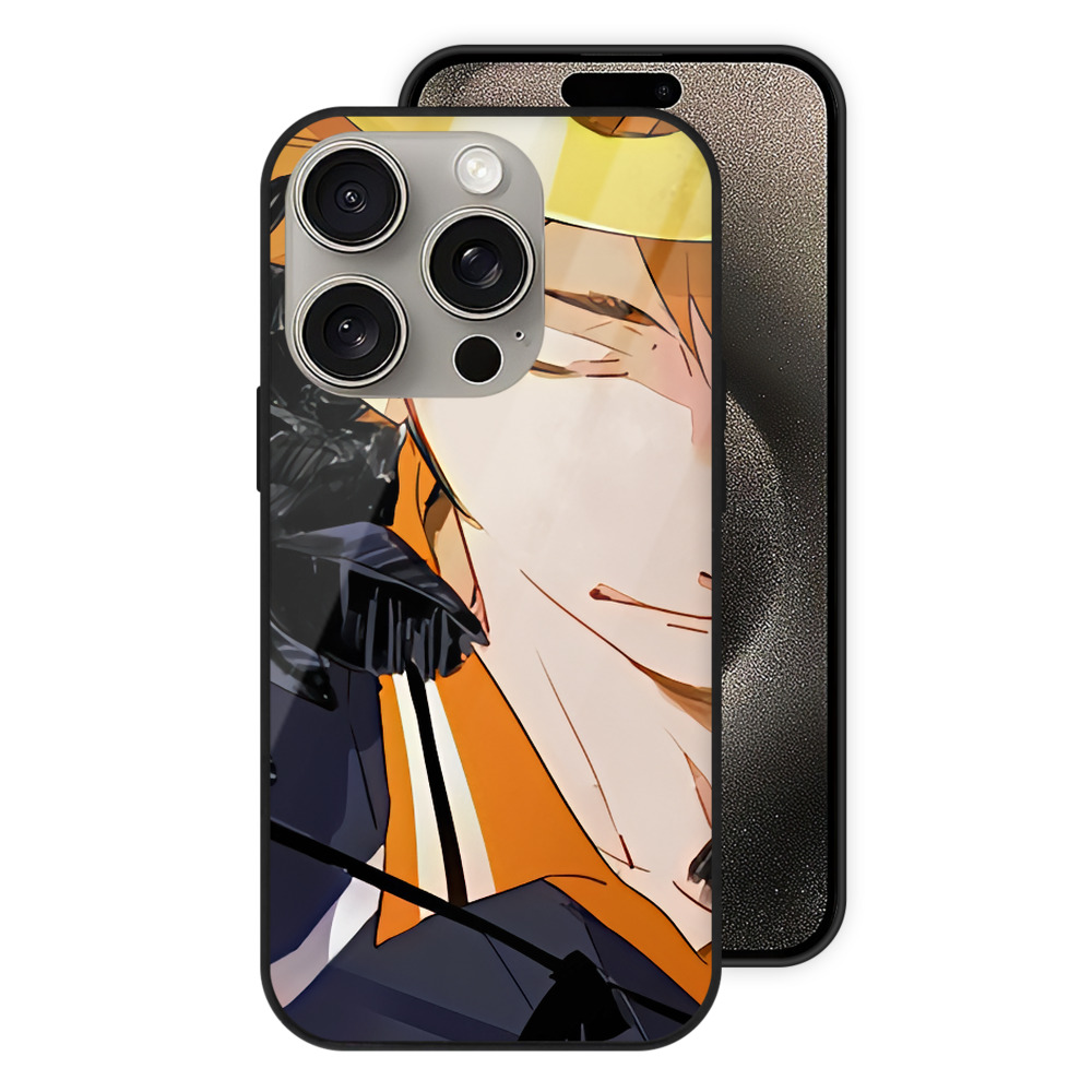 （画像用） ハイキュー!! Haikyu!! 【iPhone15Pro対応】スマホケース 耐衝撃＆黄変防止 背面ガラス