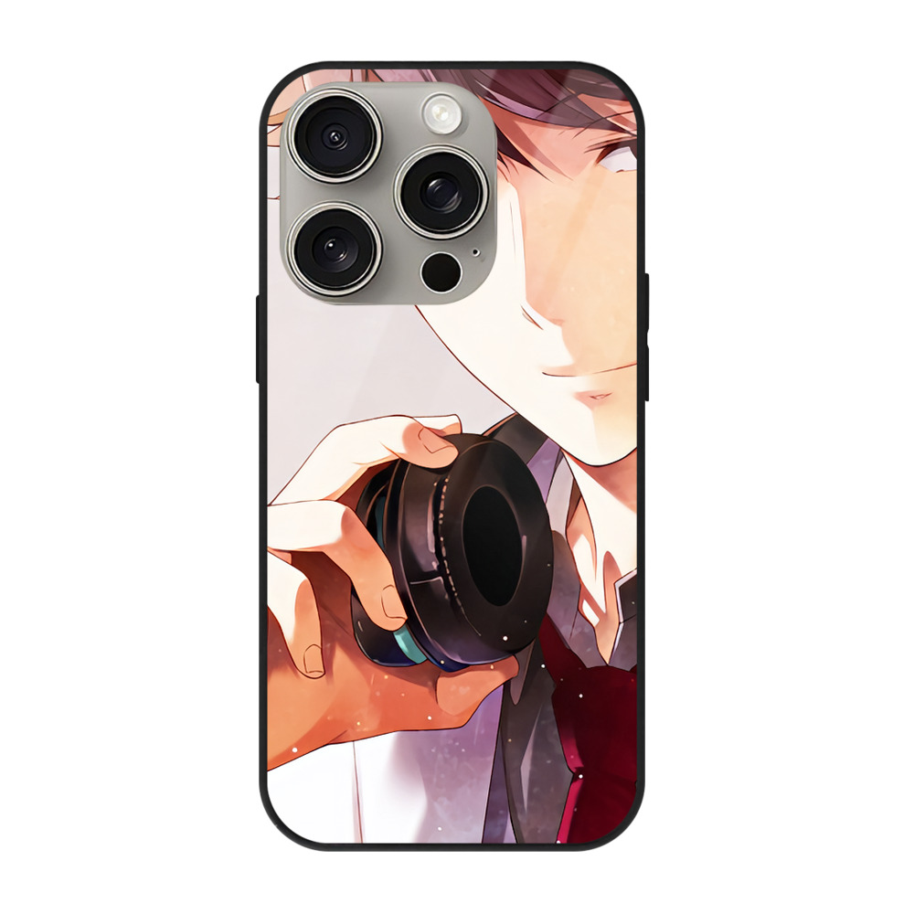 （画像用） ハイキュー!! Haikyu!! 【iPhone15Pro対応】スマホケース 耐衝撃＆黄変防止 背面ガラス