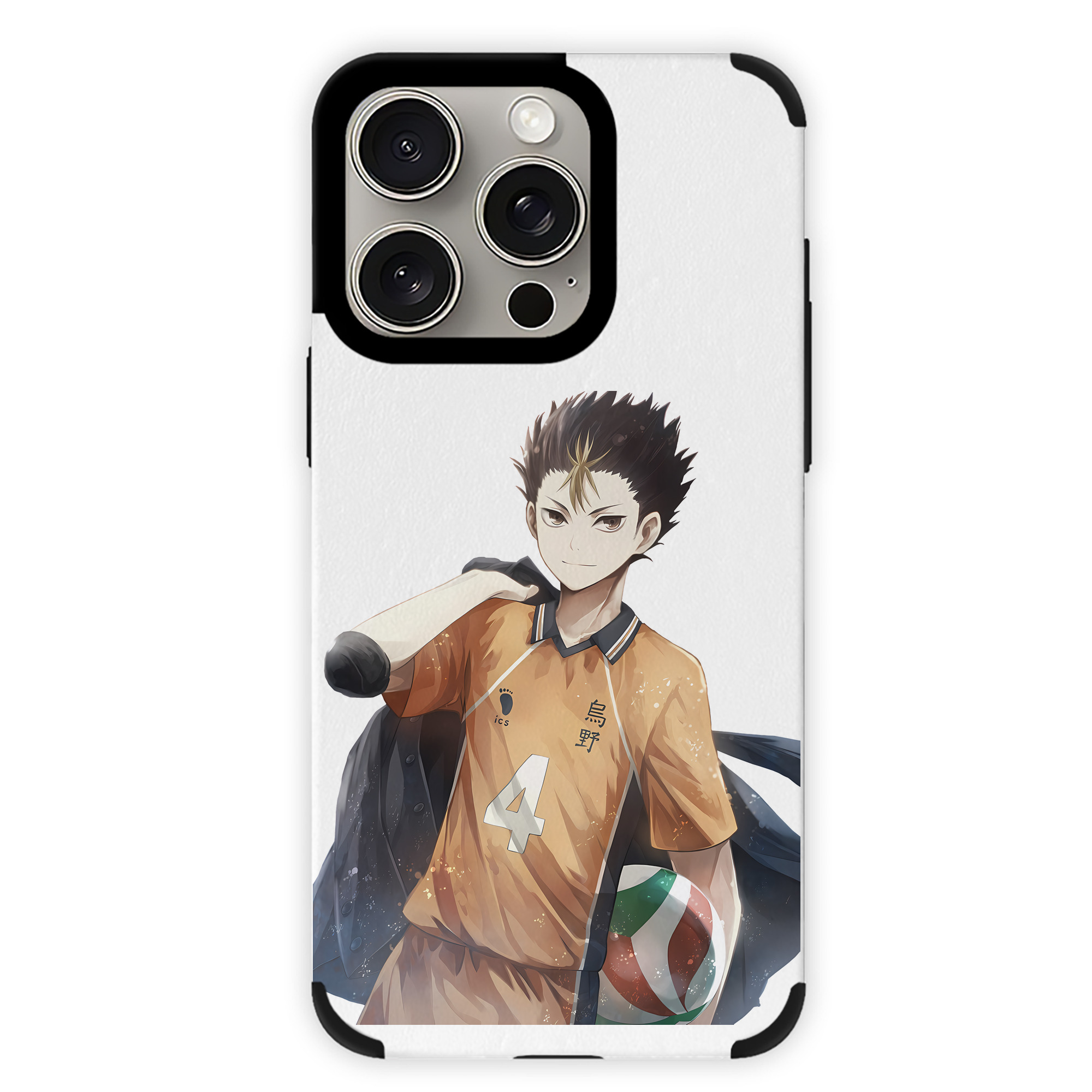（画像用） ハイキュー!! Haikyu!! 【iPhone15ProMax対応】 PUレザー スマホケース 耐衝撃＆黄変防止