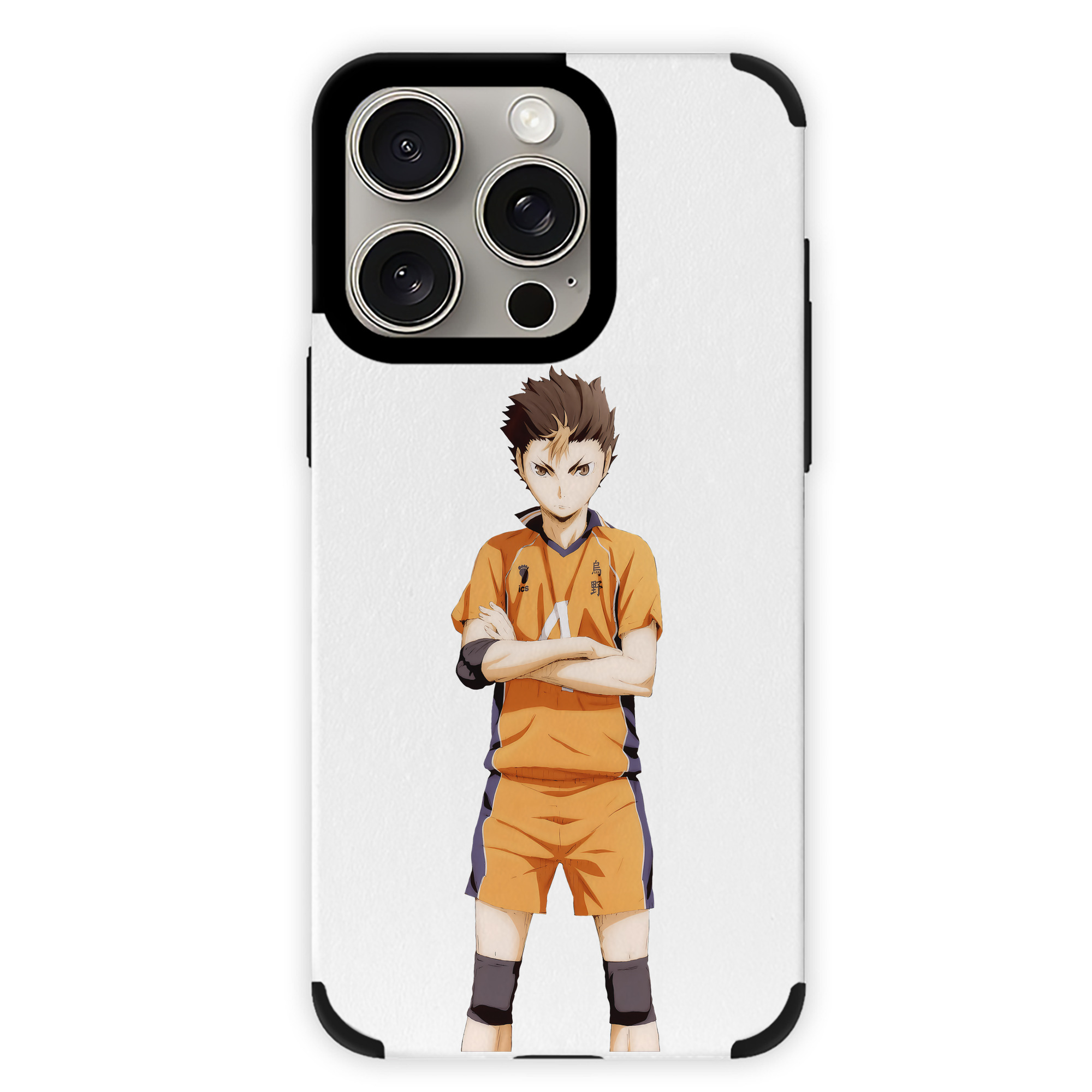 （画像用） ハイキュー!! Haikyu!! 【iPhone15ProMax対応】 PUレザー スマホケース 耐衝撃＆黄変防止