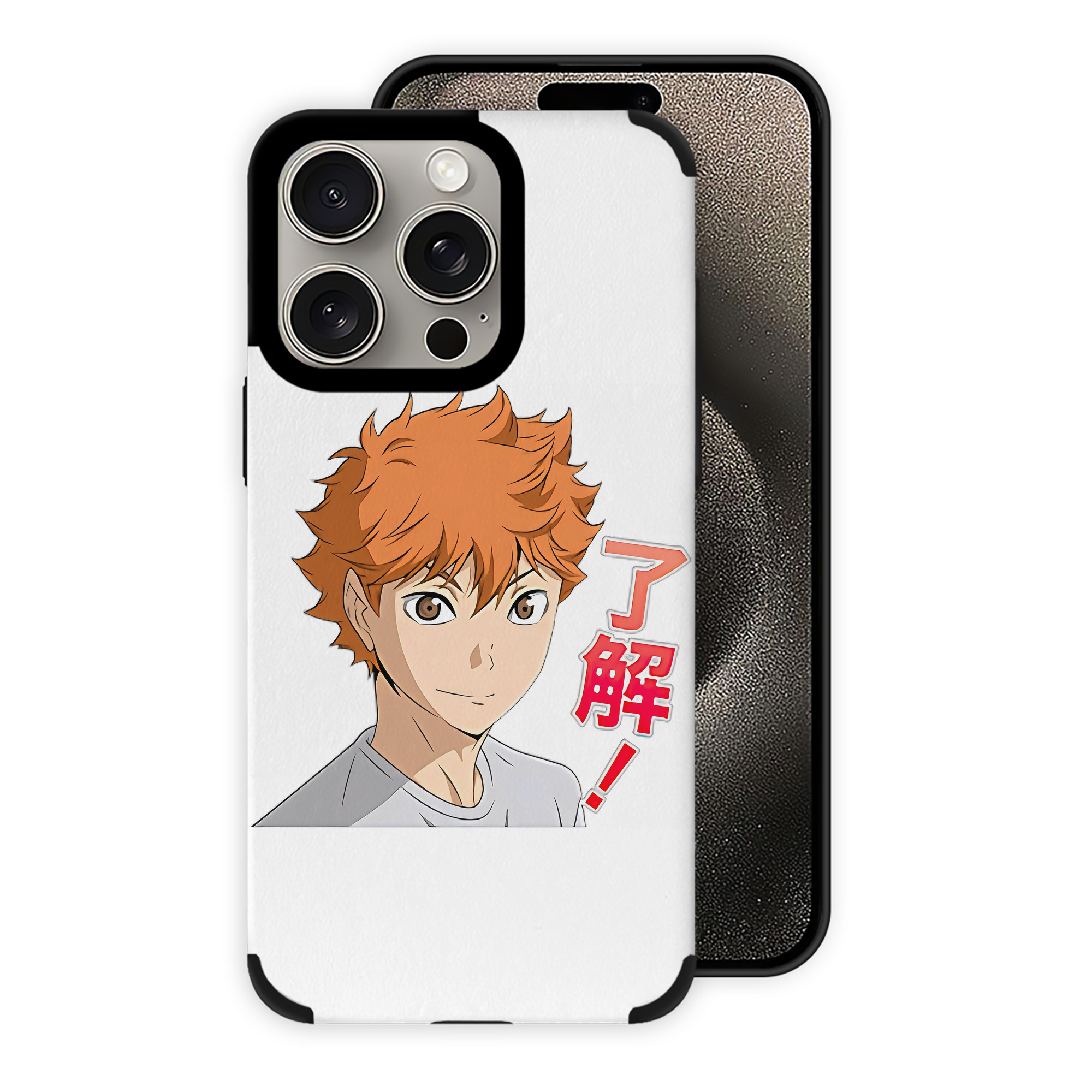 （画像用） ハイキュー!! Haikyu!! 【iPhone15ProMax対応】 PUレザー スマホケース 耐衝撃＆黄変防止