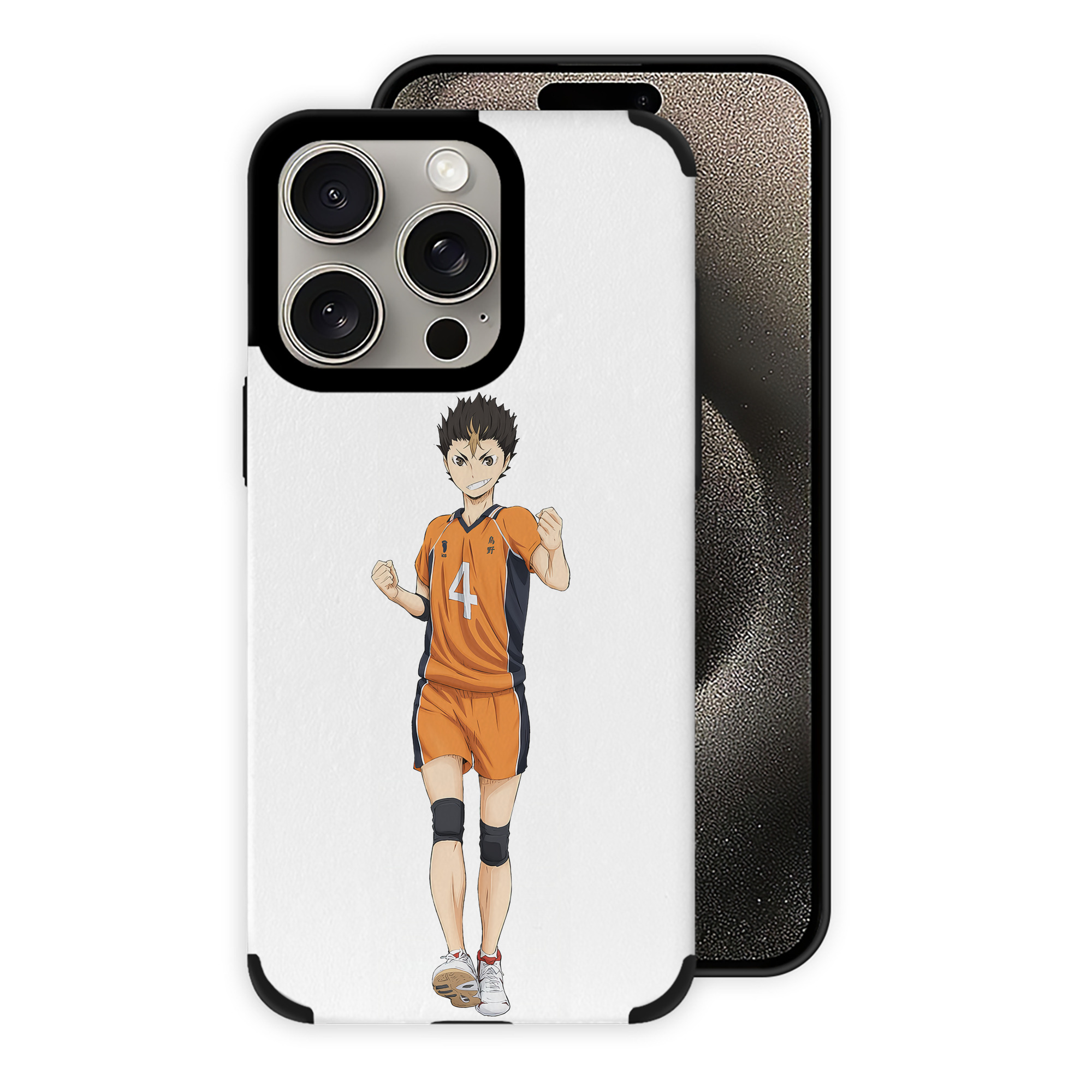 （画像用） ハイキュー!! Haikyu!! 【iPhone15ProMax対応】 PUレザー スマホケース 耐衝撃＆黄変防止