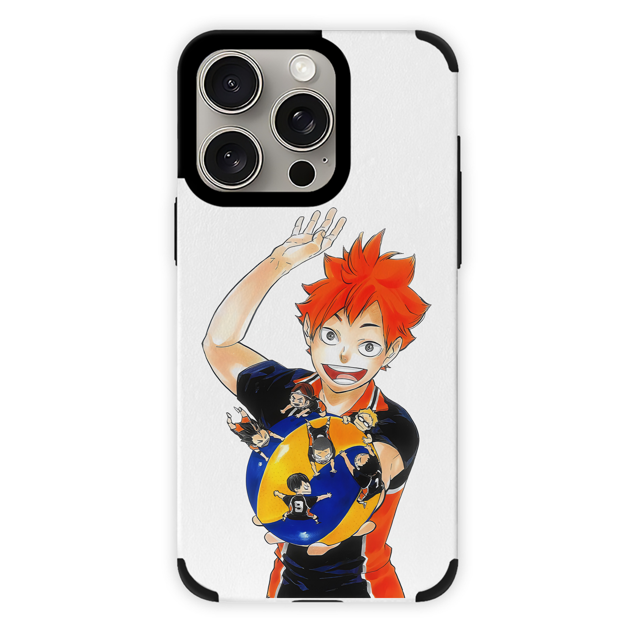 （画像用） ハイキュー!! Haikyu!! 【iPhone15ProMax対応】 PUレザー スマホケース 耐衝撃＆黄変防止