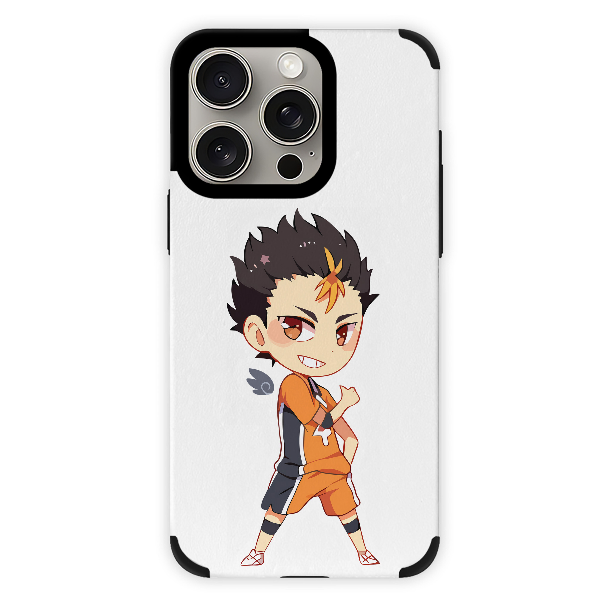 （画像用） ハイキュー!! Haikyu!! 【iPhone15ProMax対応】 PUレザー スマホケース 耐衝撃＆黄変防止