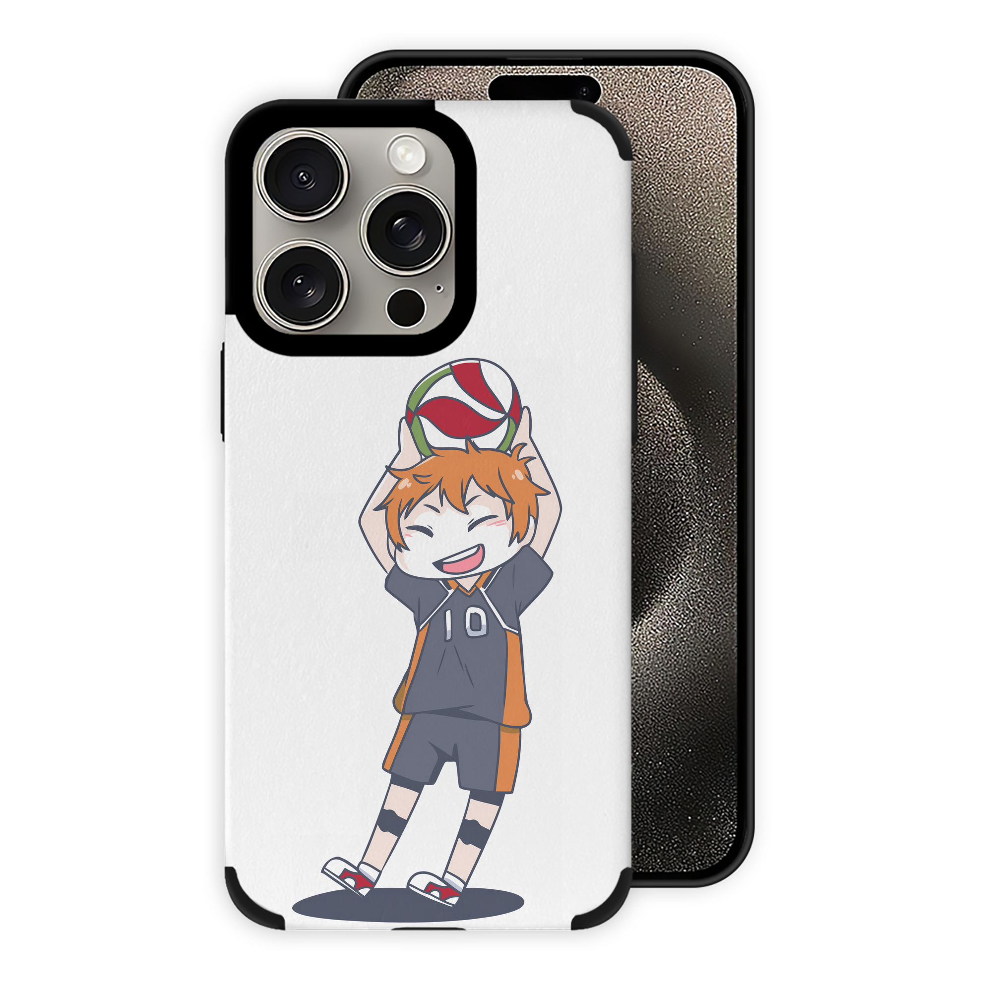 （画像用） ハイキュー!! Haikyu!! 【iPhone15ProMax対応】 PUレザー スマホケース 耐衝撃＆黄変防止