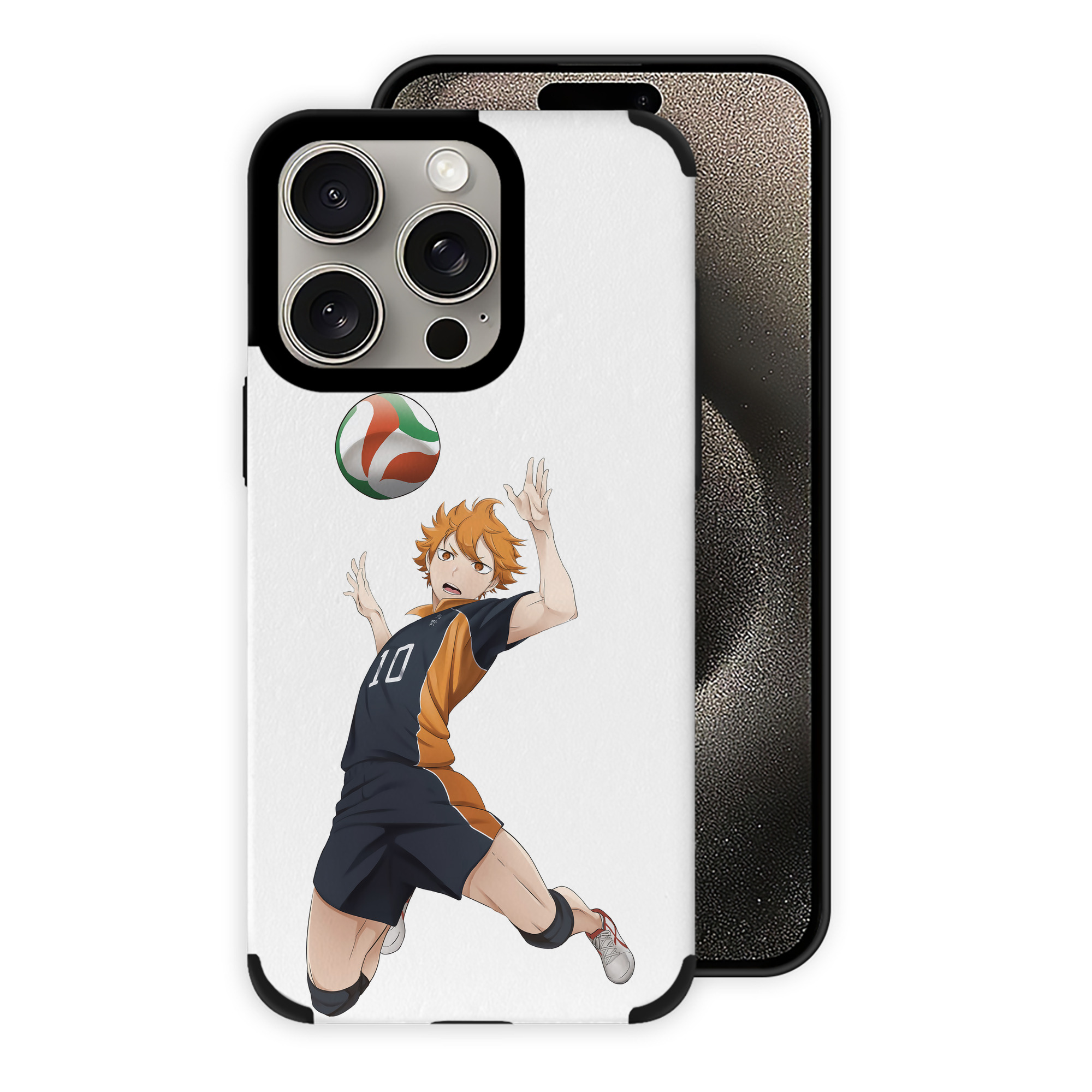 （画像用） ハイキュー!! Haikyu!! 【iPhone15ProMax対応】 PUレザー スマホケース 耐衝撃＆黄変防止