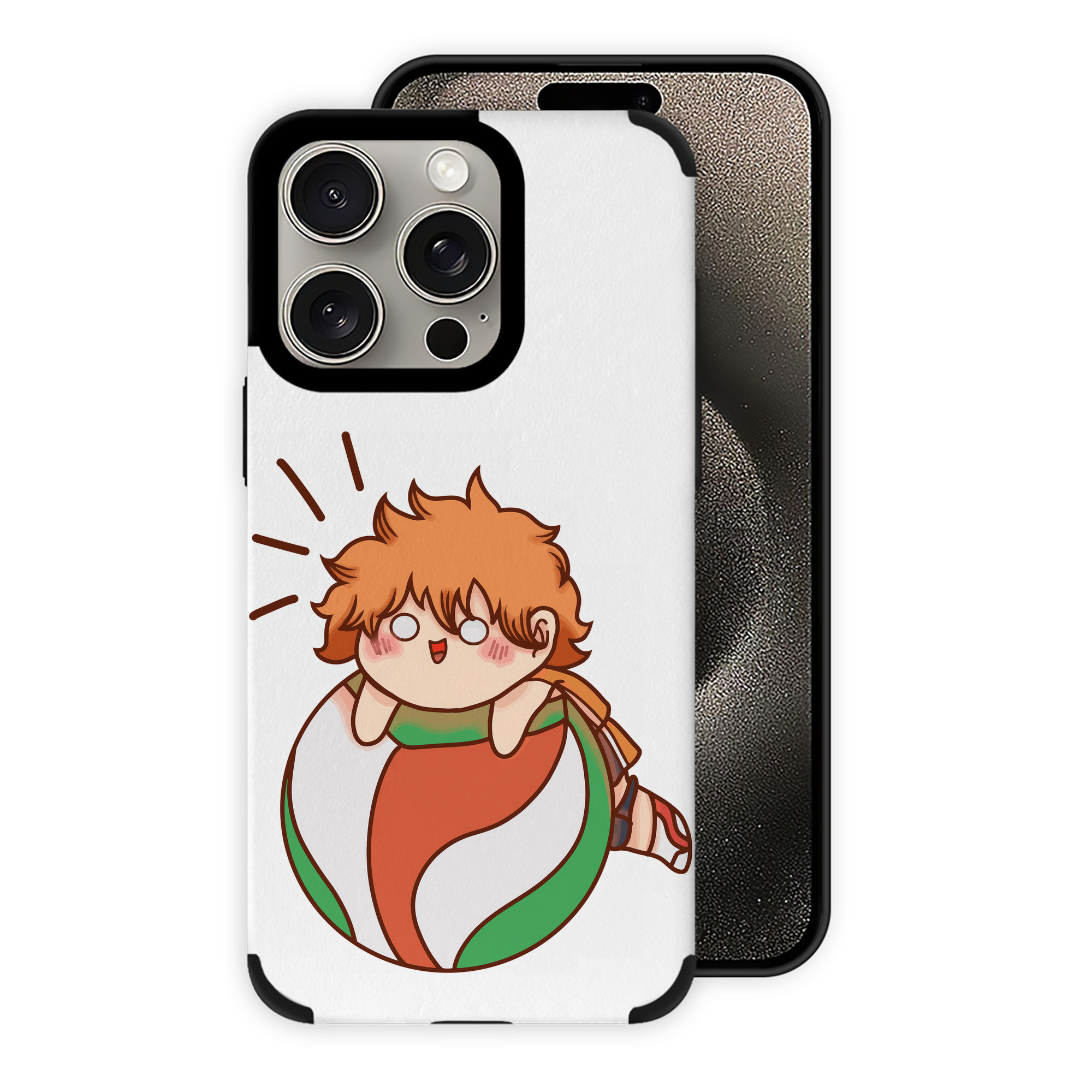 （画像用） ハイキュー!! Haikyu!! 【iPhone15ProMax対応】 PUレザー スマホケース 耐衝撃＆黄変防止