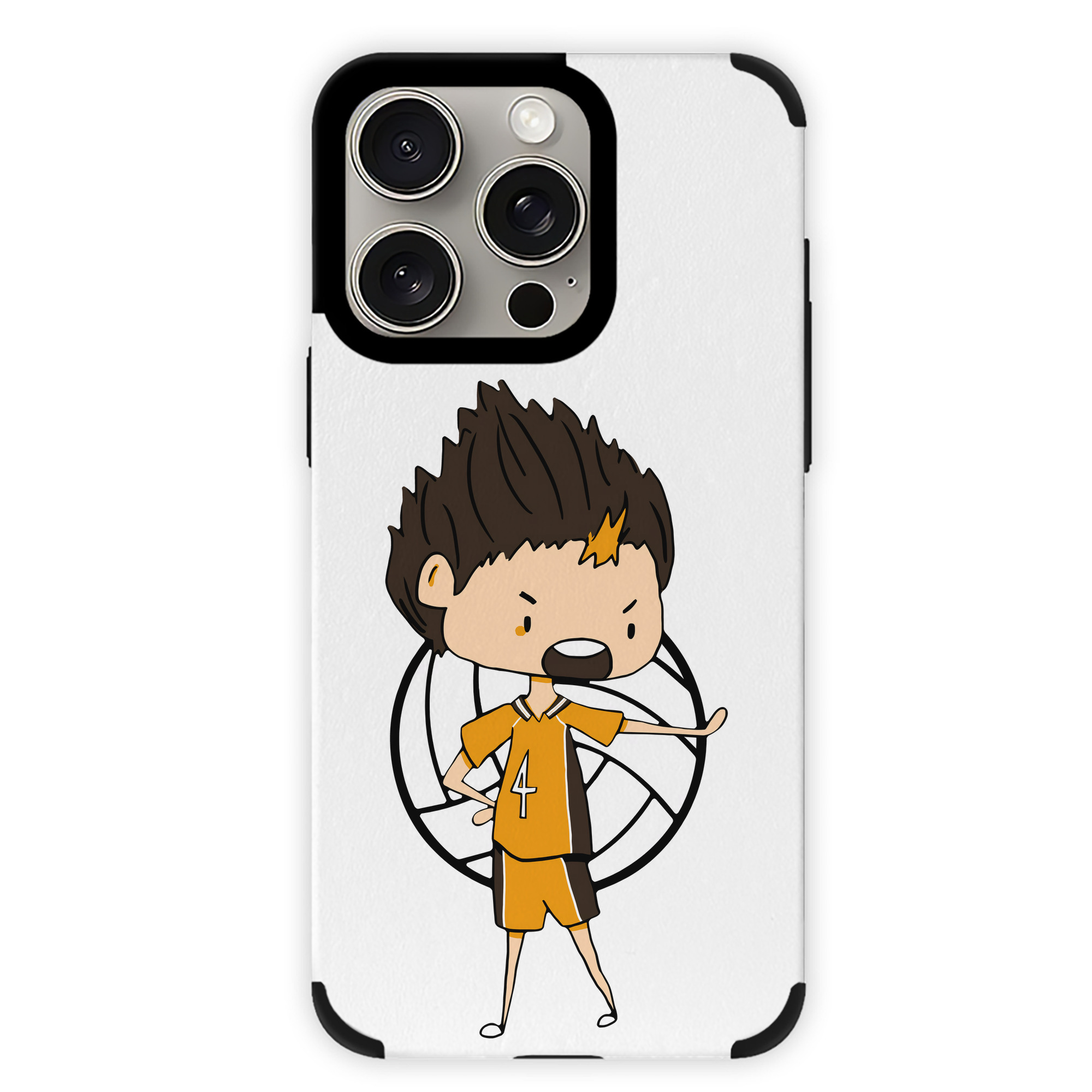 （画像用） ハイキュー!! Haikyu!! 【iPhone15ProMax対応】 PUレザー スマホケース 耐衝撃＆黄変防止