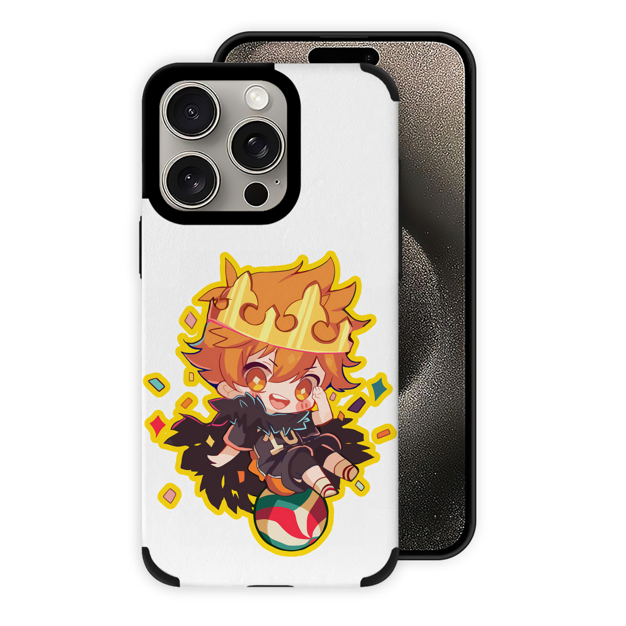 （画像用） ハイキュー!! Haikyu!! 【iPhone15ProMax対応】 PUレザー スマホケース 耐衝撃＆黄変防止