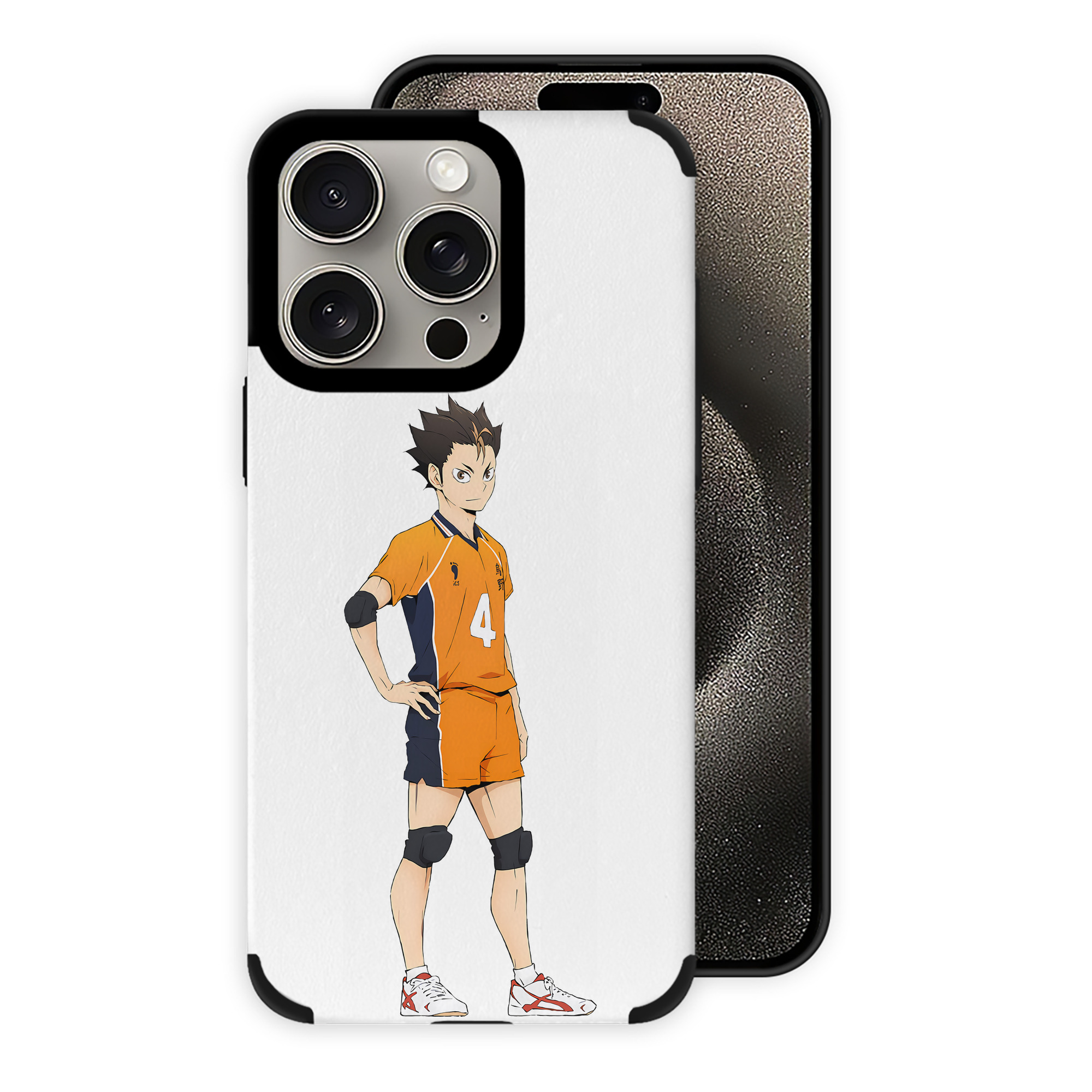 （画像用） ハイキュー!! Haikyu!! 【iPhone15ProMax対応】 PUレザー スマホケース 耐衝撃＆黄変防止