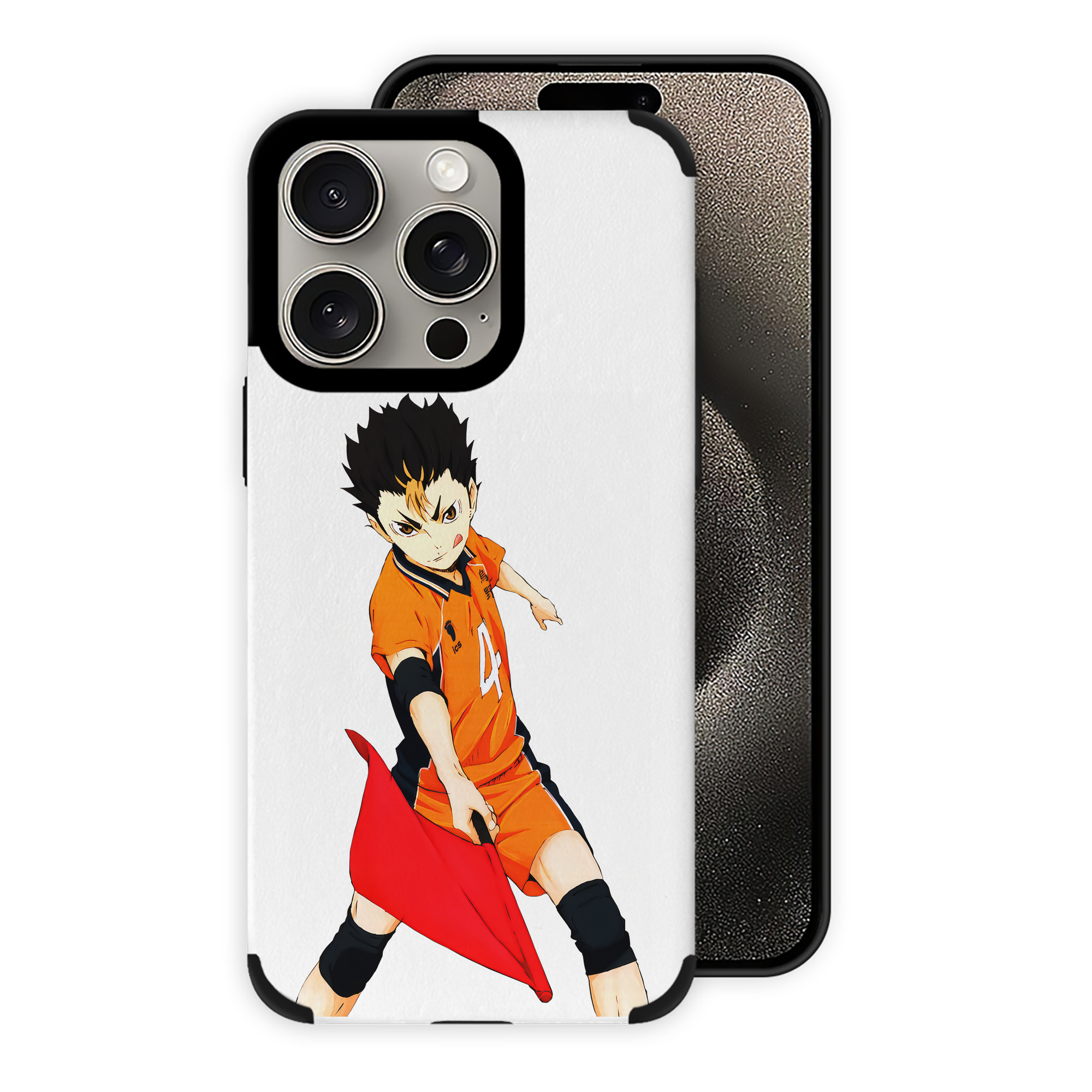 （画像用） ハイキュー!! Haikyu!! 【iPhone15ProMax対応】 PUレザー スマホケース 耐衝撃＆黄変防止