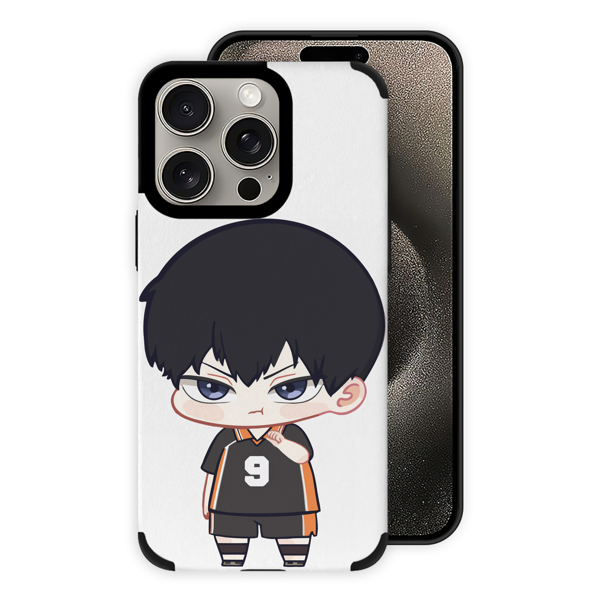 （画像用） ハイキュー!! Haikyu!! 【iPhone15ProMax対応】 PUレザー スマホケース 耐衝撃＆黄変防止