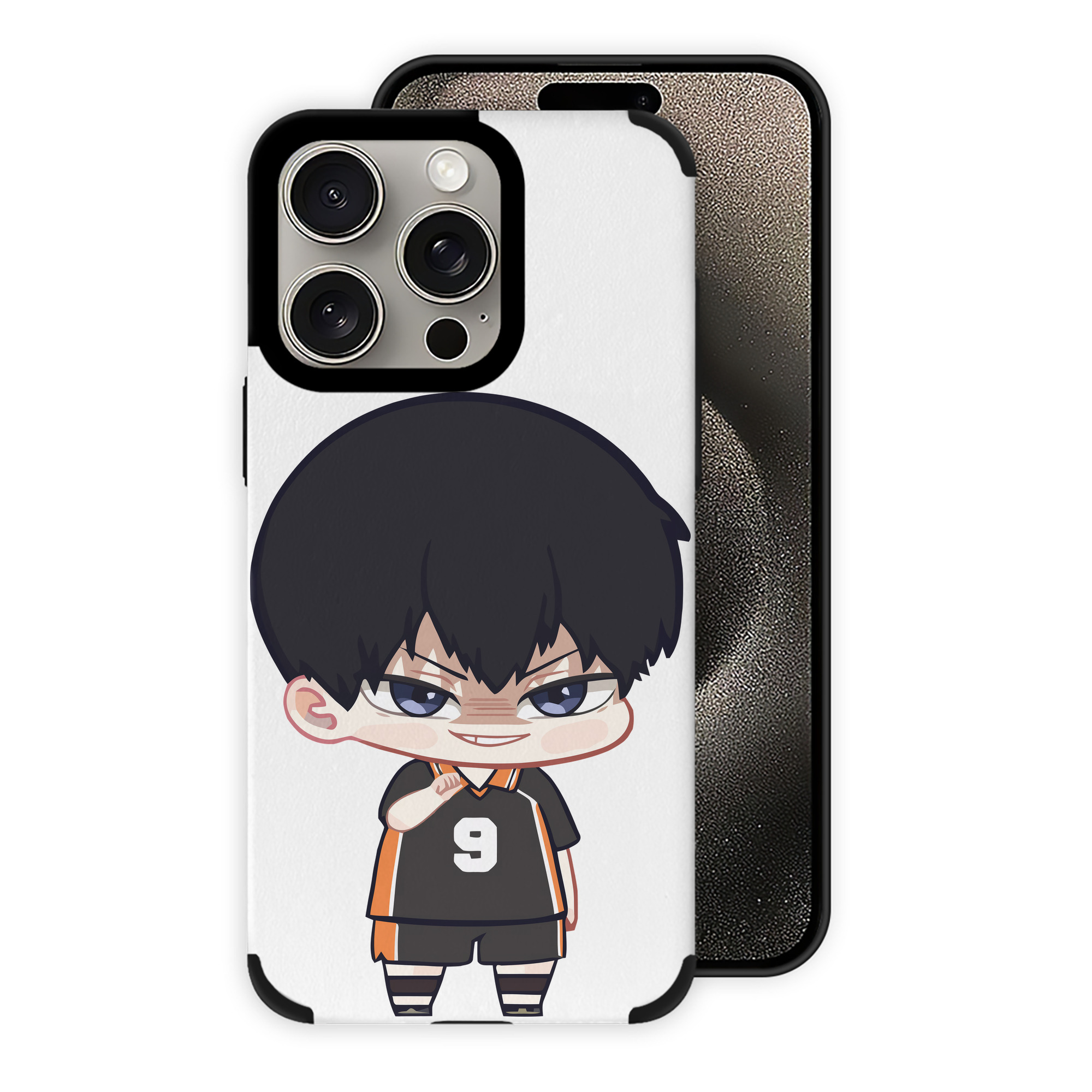 （画像用） ハイキュー!! Haikyu!! 【iPhone15ProMax対応】 PUレザー スマホケース 耐衝撃＆黄変防止