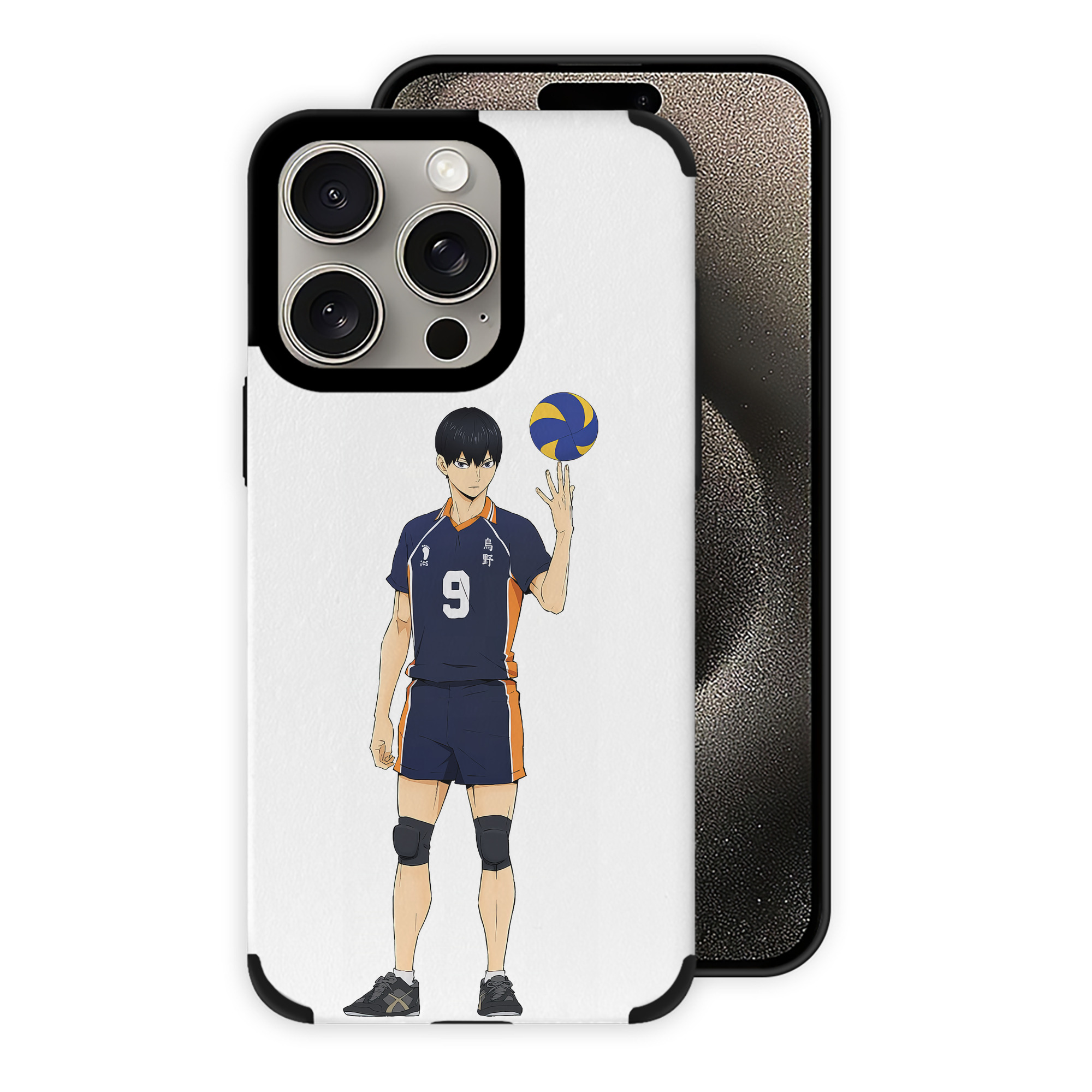 （画像用） ハイキュー!! Haikyu!! 【iPhone15ProMax対応】 PUレザー スマホケース 耐衝撃＆黄変防止