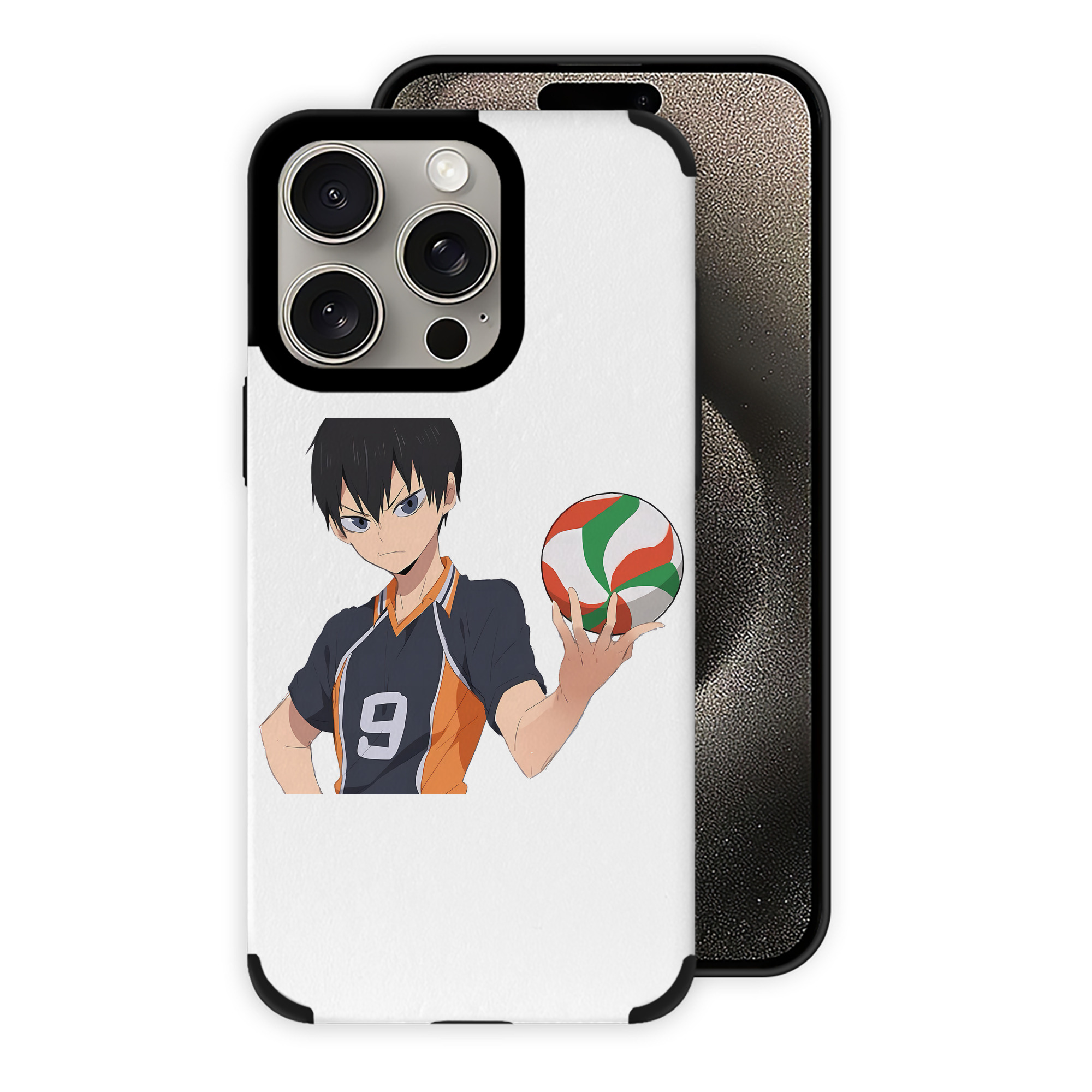 （画像用） ハイキュー!! Haikyu!! 【iPhone15ProMax対応】 PUレザー スマホケース 耐衝撃＆黄変防止