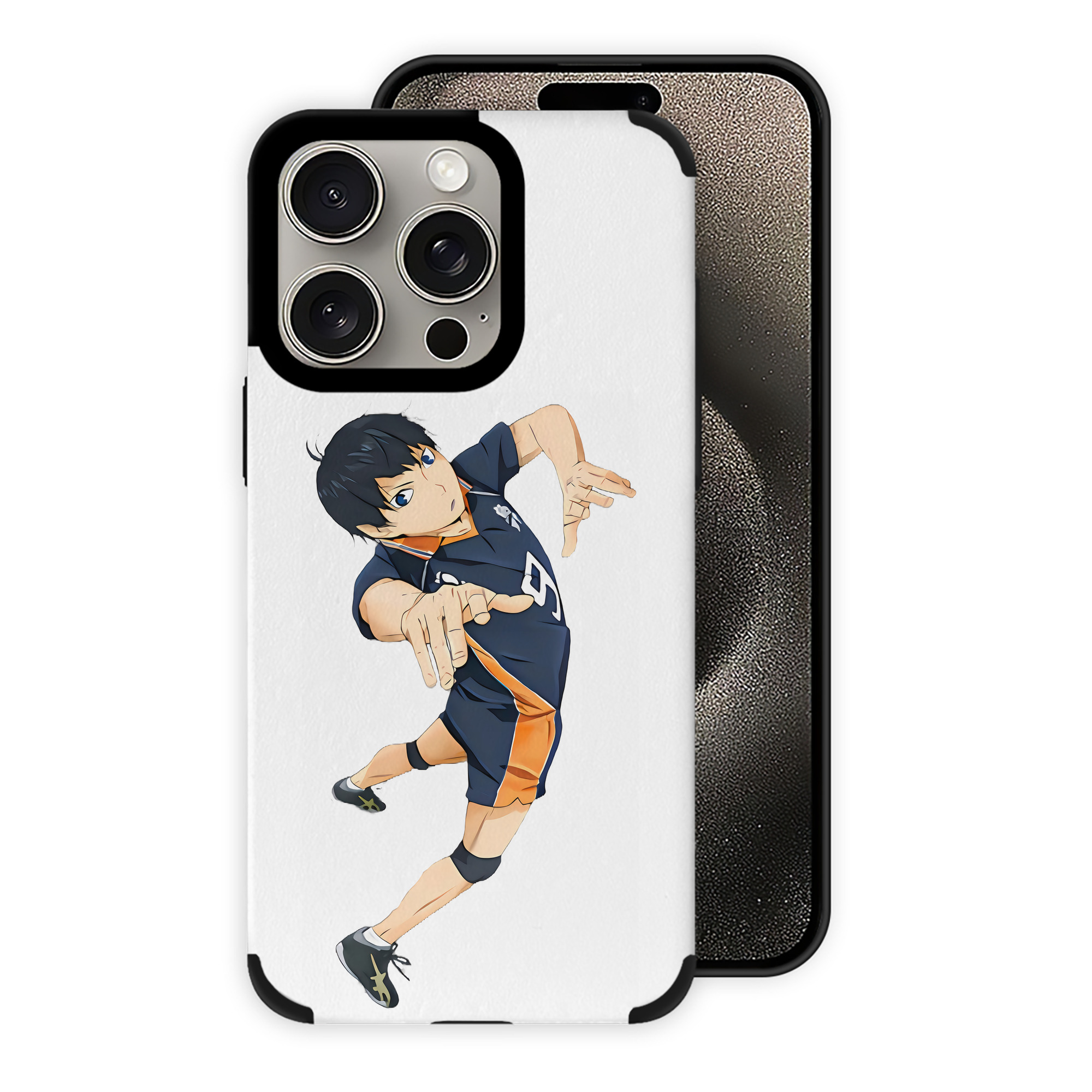 （画像用） ハイキュー!! Haikyu!! 【iPhone15ProMax対応】 PUレザー スマホケース 耐衝撃＆黄変防止