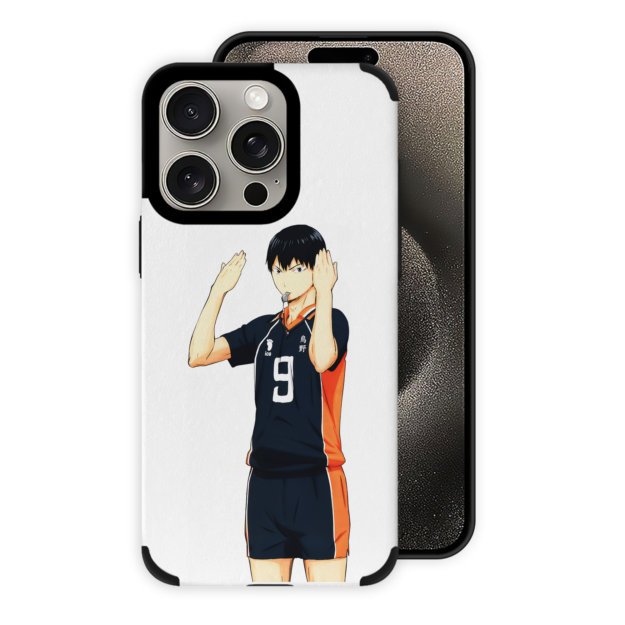 （画像用） ハイキュー!! Haikyu!! 【iPhone15ProMax対応】 PUレザー スマホケース 耐衝撃＆黄変防止