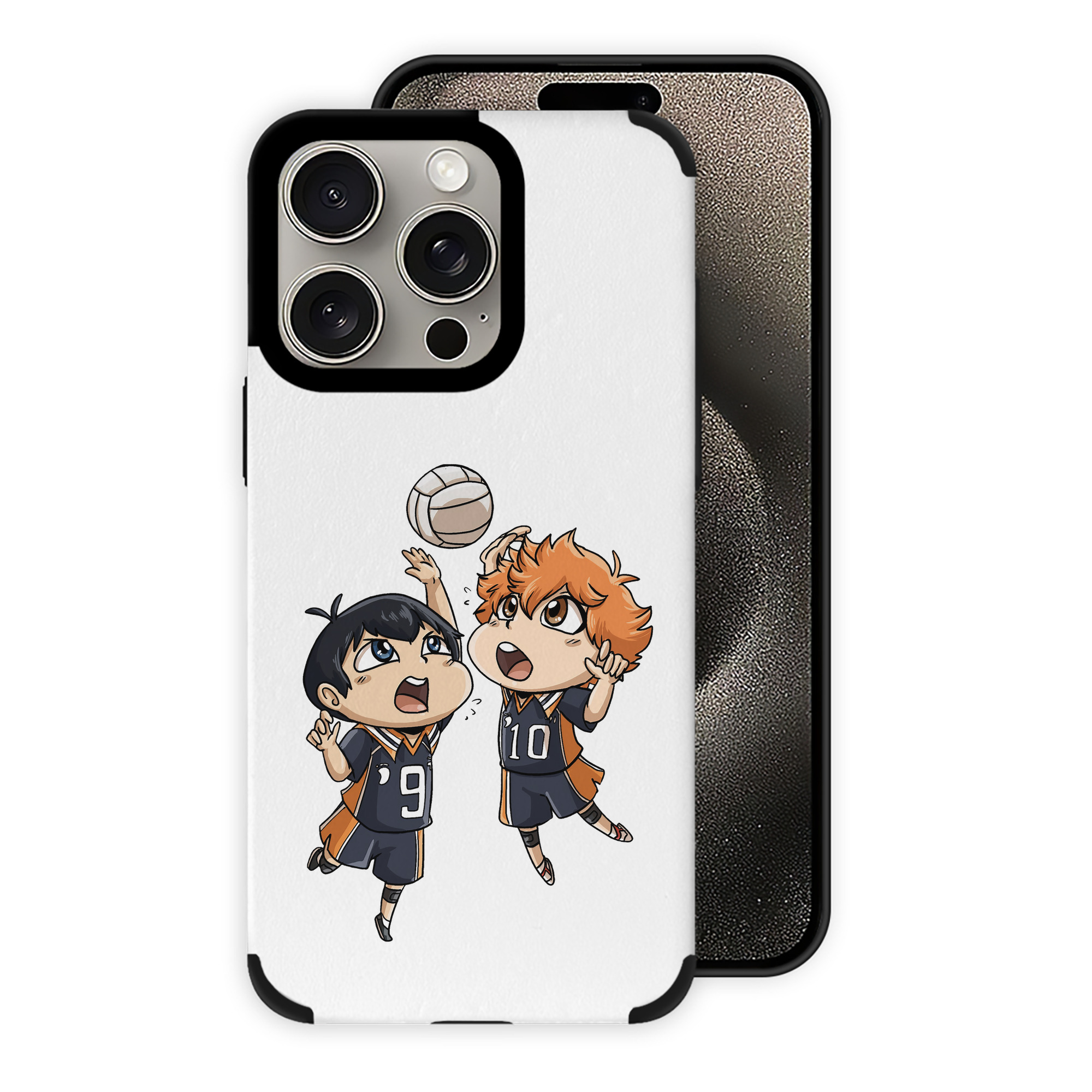 （画像用） ハイキュー!! Haikyu!! 【iPhone15ProMax対応】 PUレザー スマホケース 耐衝撃＆黄変防止