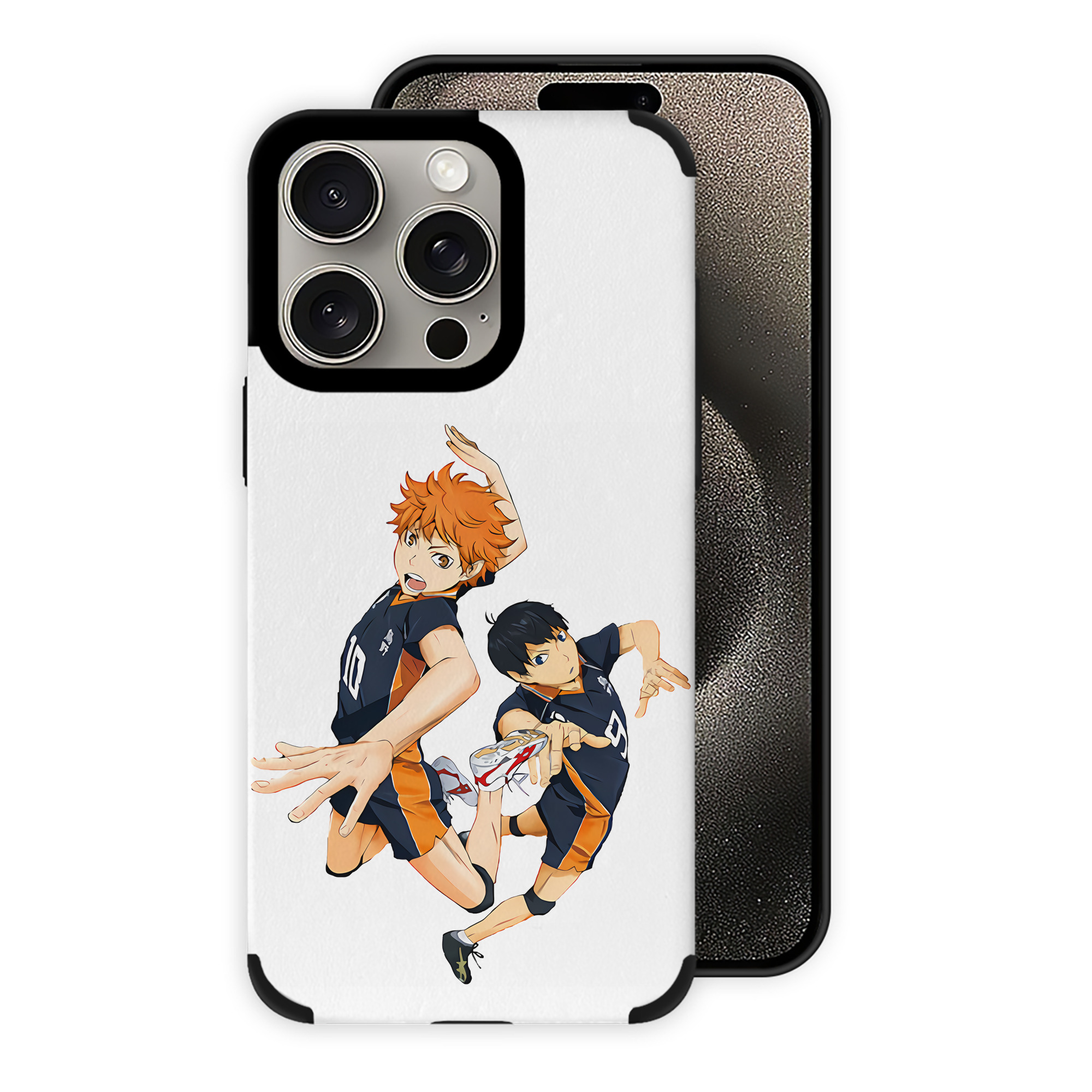 （画像用） ハイキュー!! Haikyu!! 【iPhone15ProMax対応】 PUレザー スマホケース 耐衝撃＆黄変防止