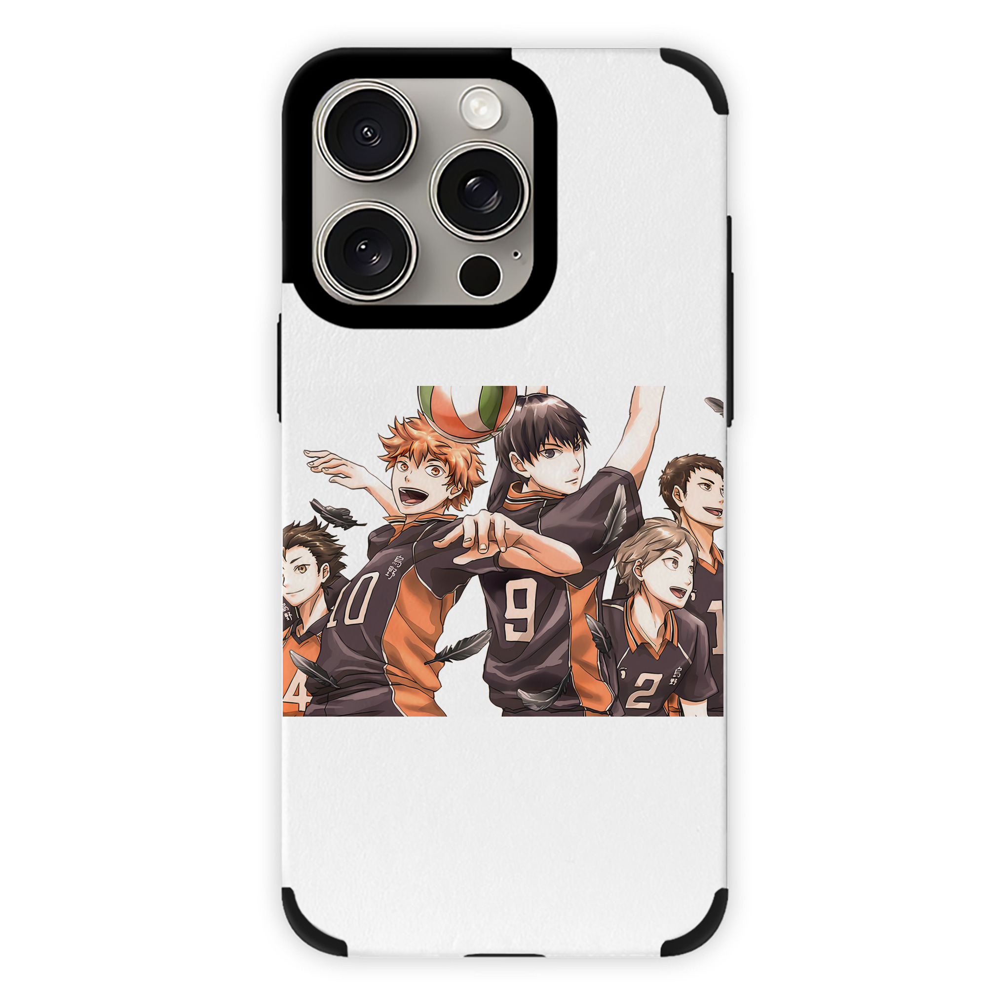 （画像用） ハイキュー!! Haikyu!! 【iPhone15ProMax対応】 PUレザー スマホケース 耐衝撃＆黄変防止