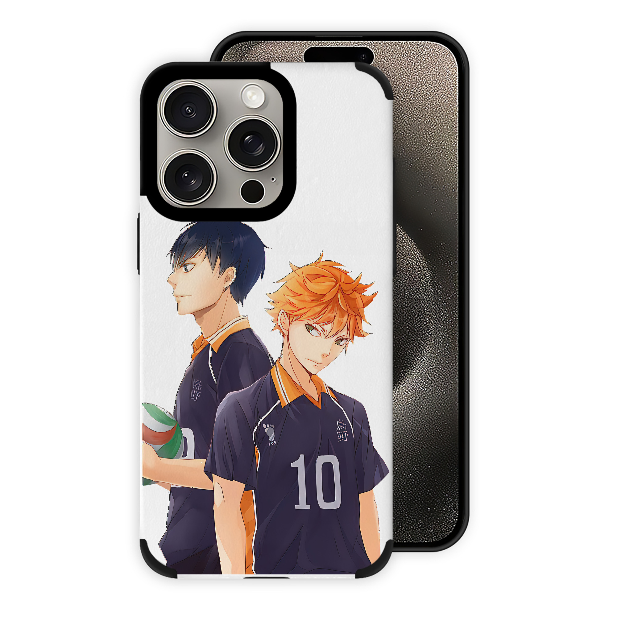 （画像用） ハイキュー!! Haikyu!! 【iPhone15ProMax対応】 PUレザー スマホケース 耐衝撃＆黄変防止