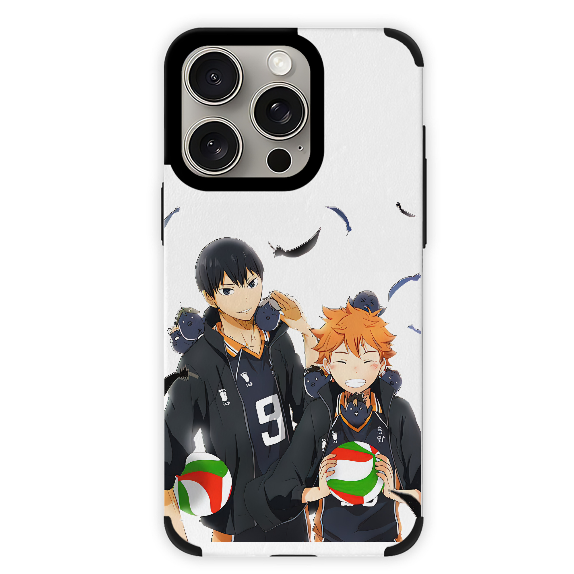 （画像用） ハイキュー!! Haikyu!! 【iPhone15ProMax対応】 PUレザー スマホケース 耐衝撃＆黄変防止