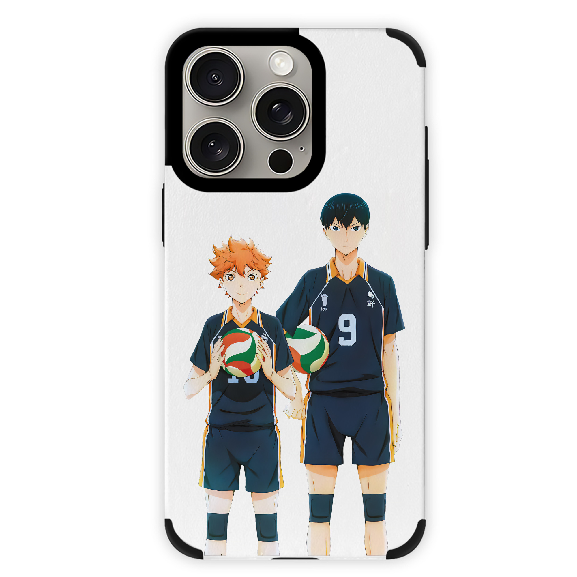 （画像用） ハイキュー!! Haikyu!! 【iPhone15ProMax対応】 PUレザー スマホケース 耐衝撃＆黄変防止