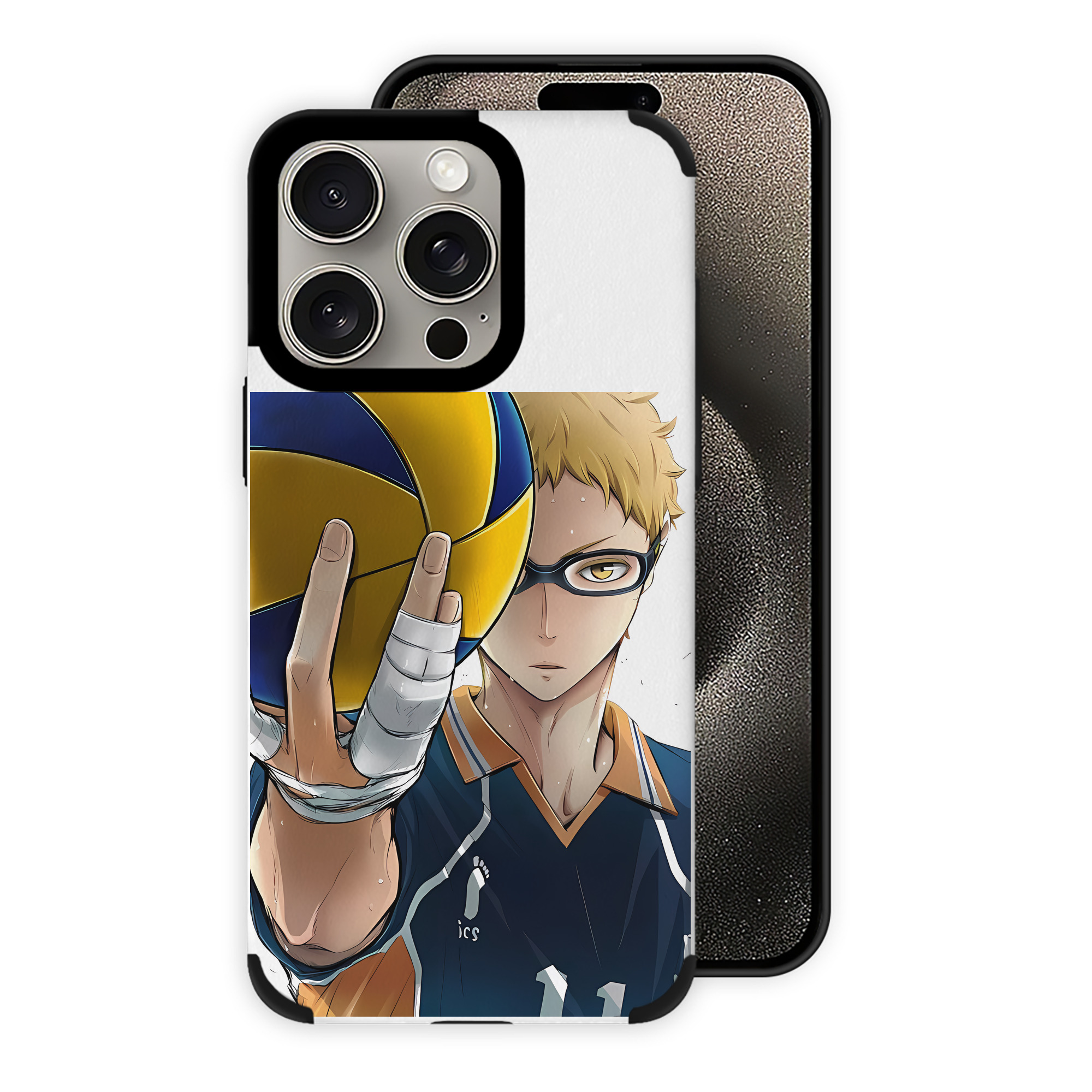 （画像用） ハイキュー!! Haikyu!! 【iPhone15ProMax対応】 PUレザー スマホケース 耐衝撃＆黄変防止