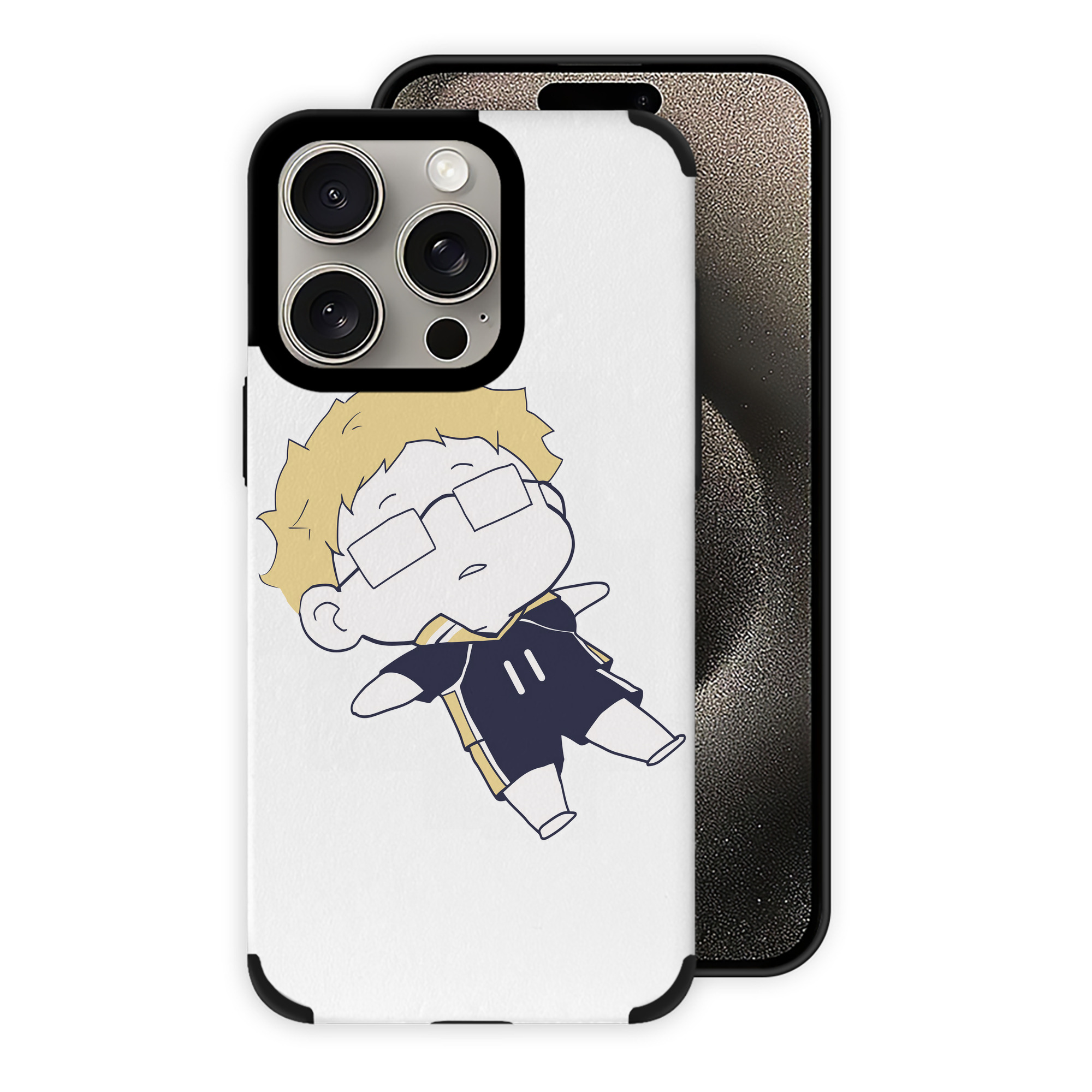 （画像用） ハイキュー!! Haikyu!! 【iPhone15ProMax対応】 PUレザー スマホケース 耐衝撃＆黄変防止