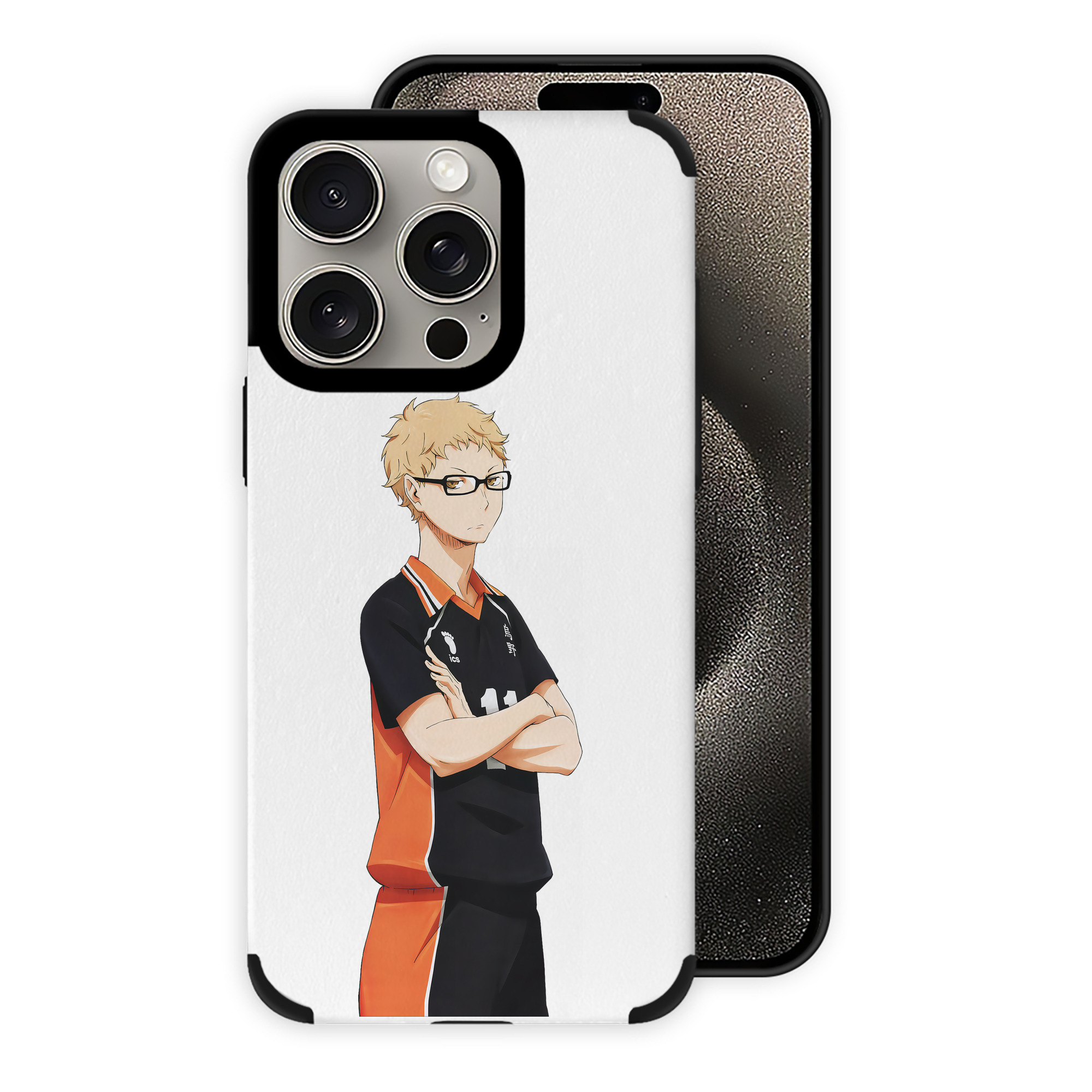 （画像用） ハイキュー!! Haikyu!! 【iPhone15ProMax対応】 PUレザー スマホケース 耐衝撃＆黄変防止