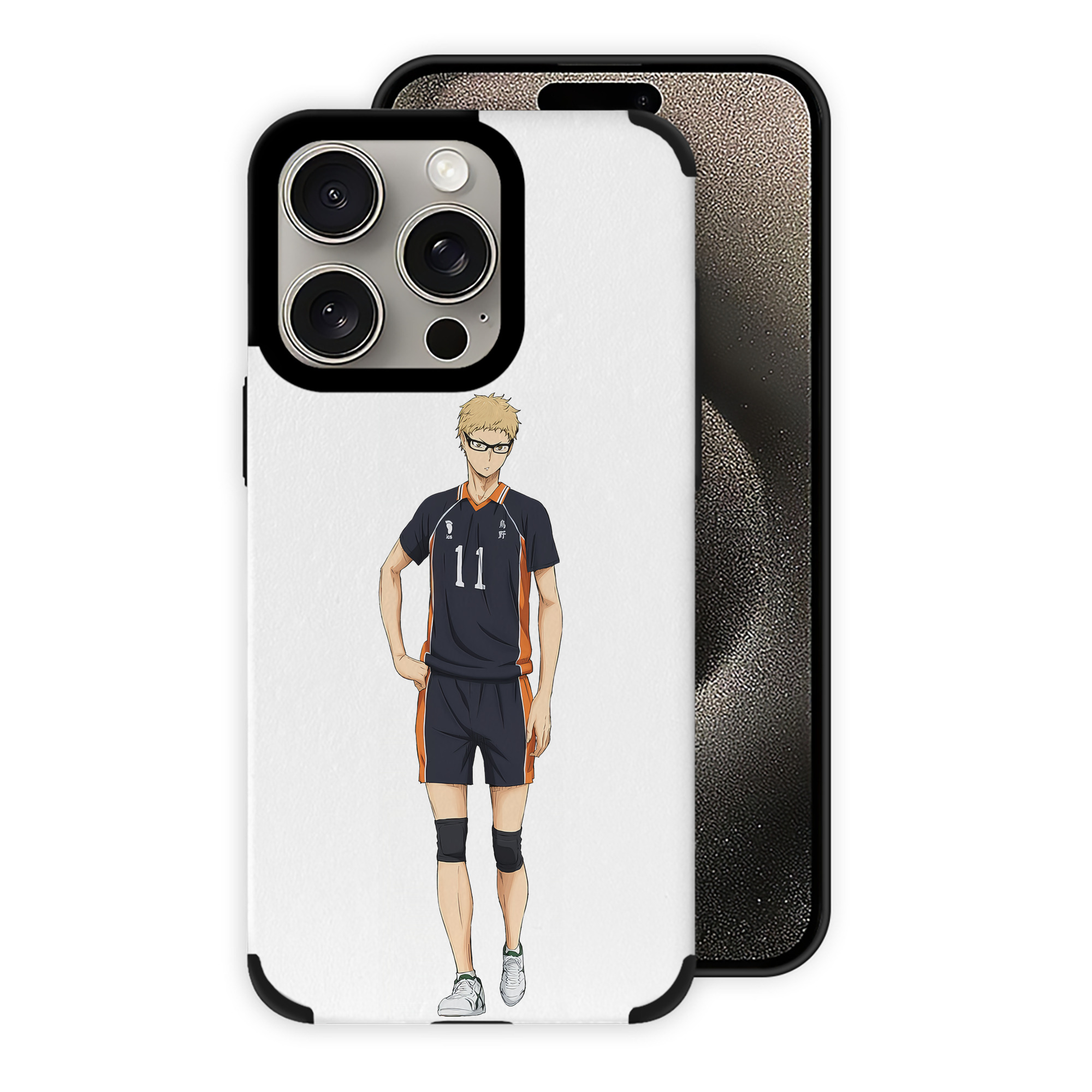 （画像用） ハイキュー!! Haikyu!! 【iPhone15ProMax対応】 PUレザー スマホケース 耐衝撃＆黄変防止