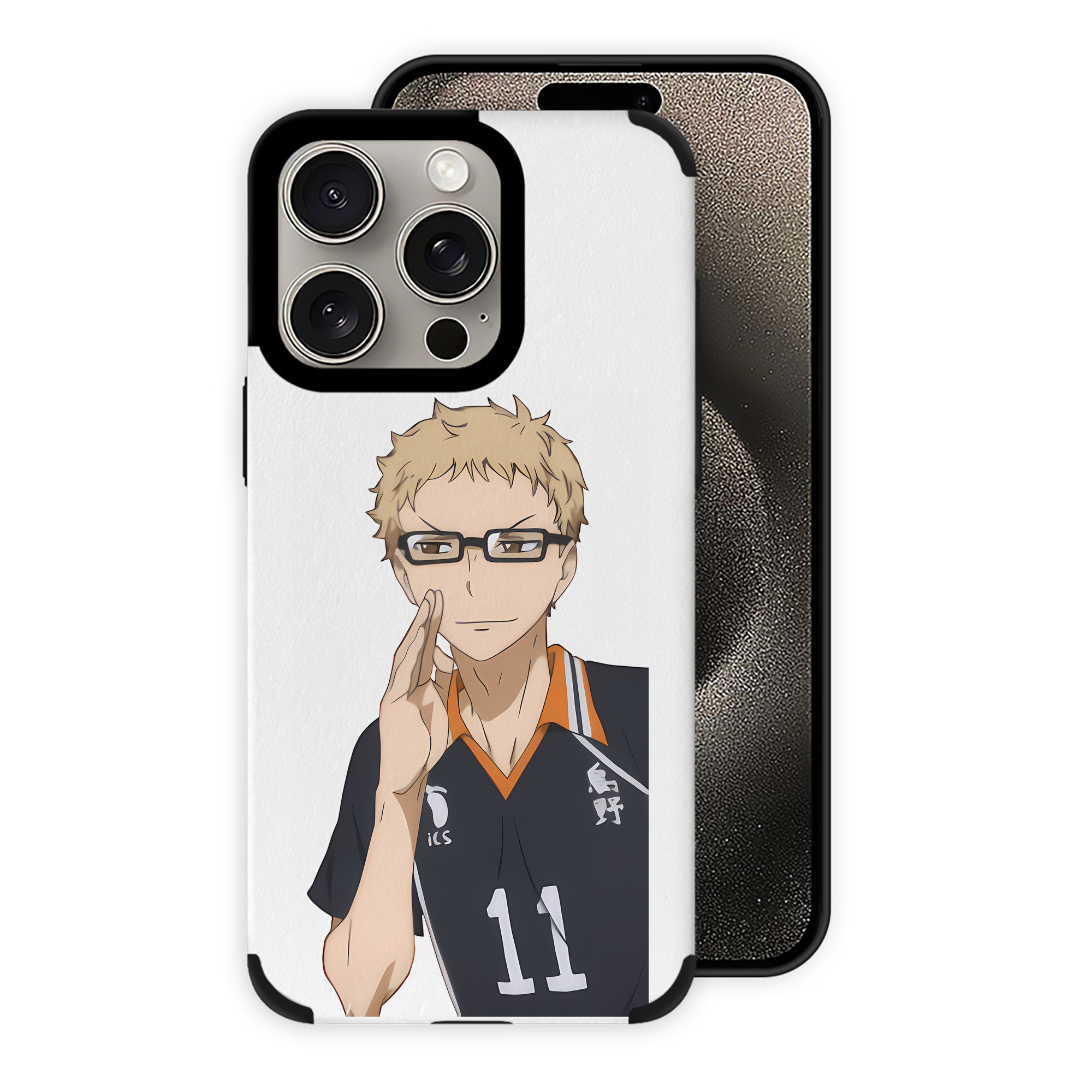 （画像用） ハイキュー!! Haikyu!! 【iPhone15ProMax対応】 PUレザー スマホケース 耐衝撃＆黄変防止