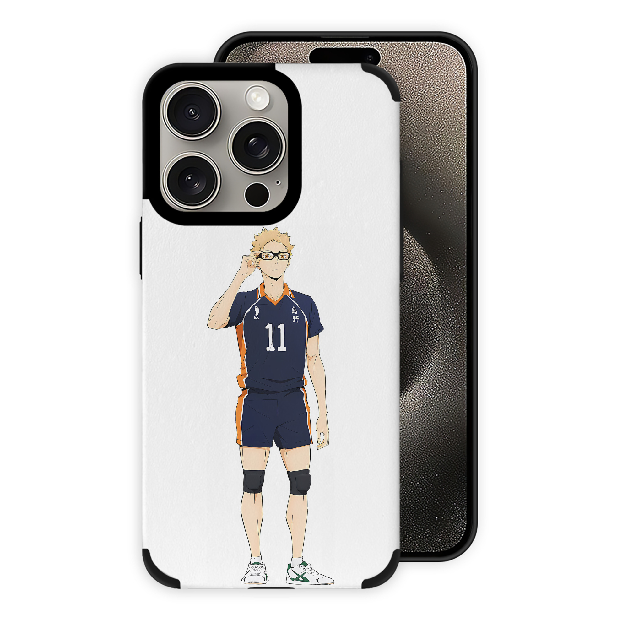 （画像用） ハイキュー!! Haikyu!! 【iPhone15ProMax対応】 PUレザー スマホケース 耐衝撃＆黄変防止