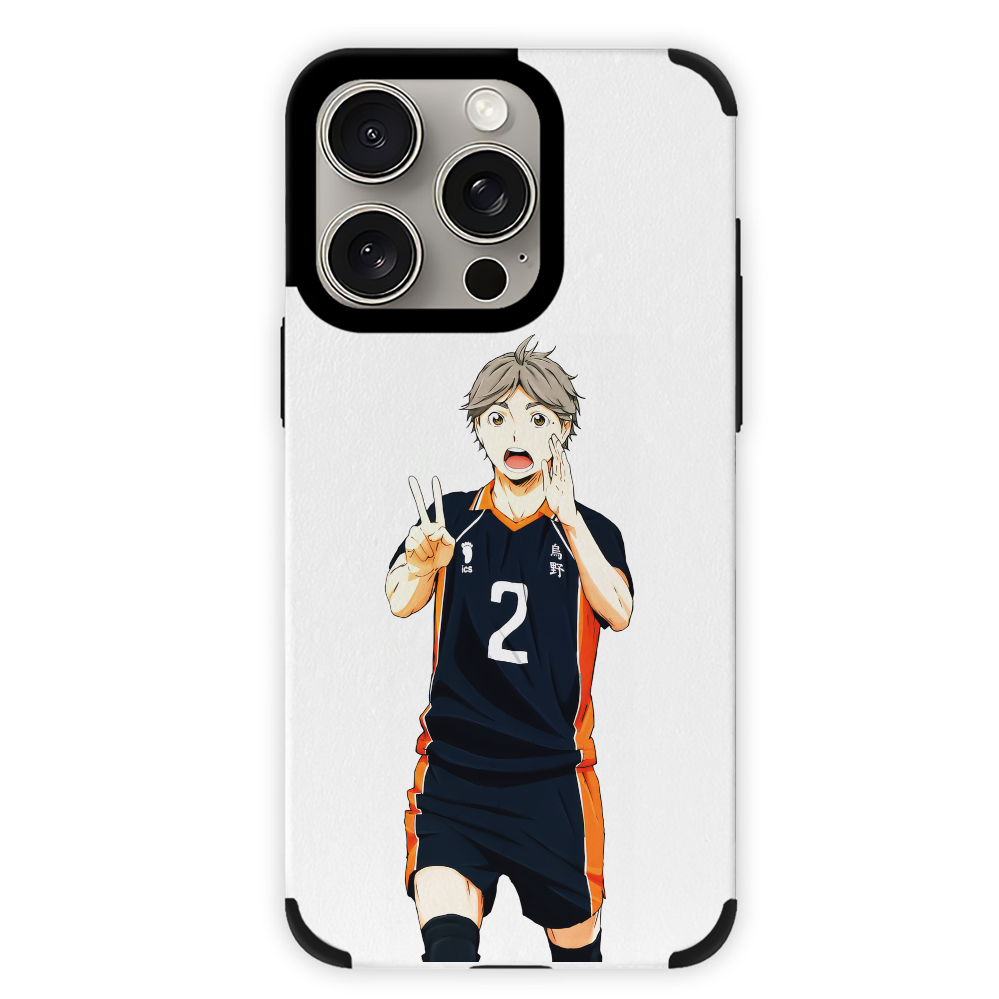 （画像用） ハイキュー!! Haikyu!! 【iPhone15ProMax対応】 PUレザー スマホケース 耐衝撃＆黄変防止