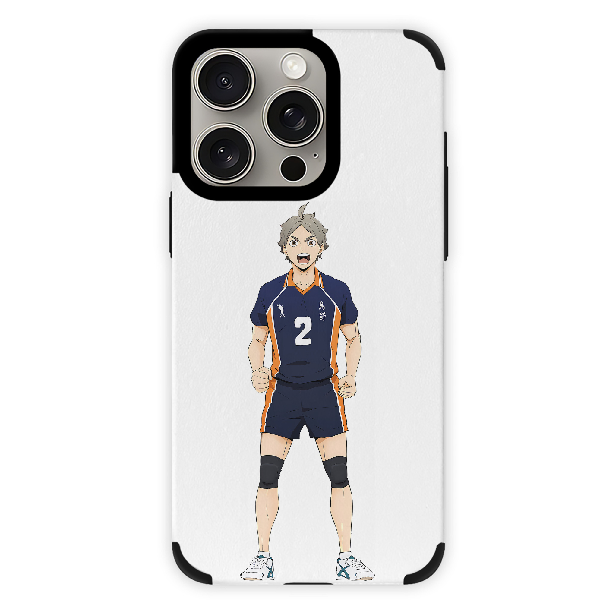 （画像用） ハイキュー!! Haikyu!! 【iPhone15ProMax対応】 PUレザー スマホケース 耐衝撃＆黄変防止