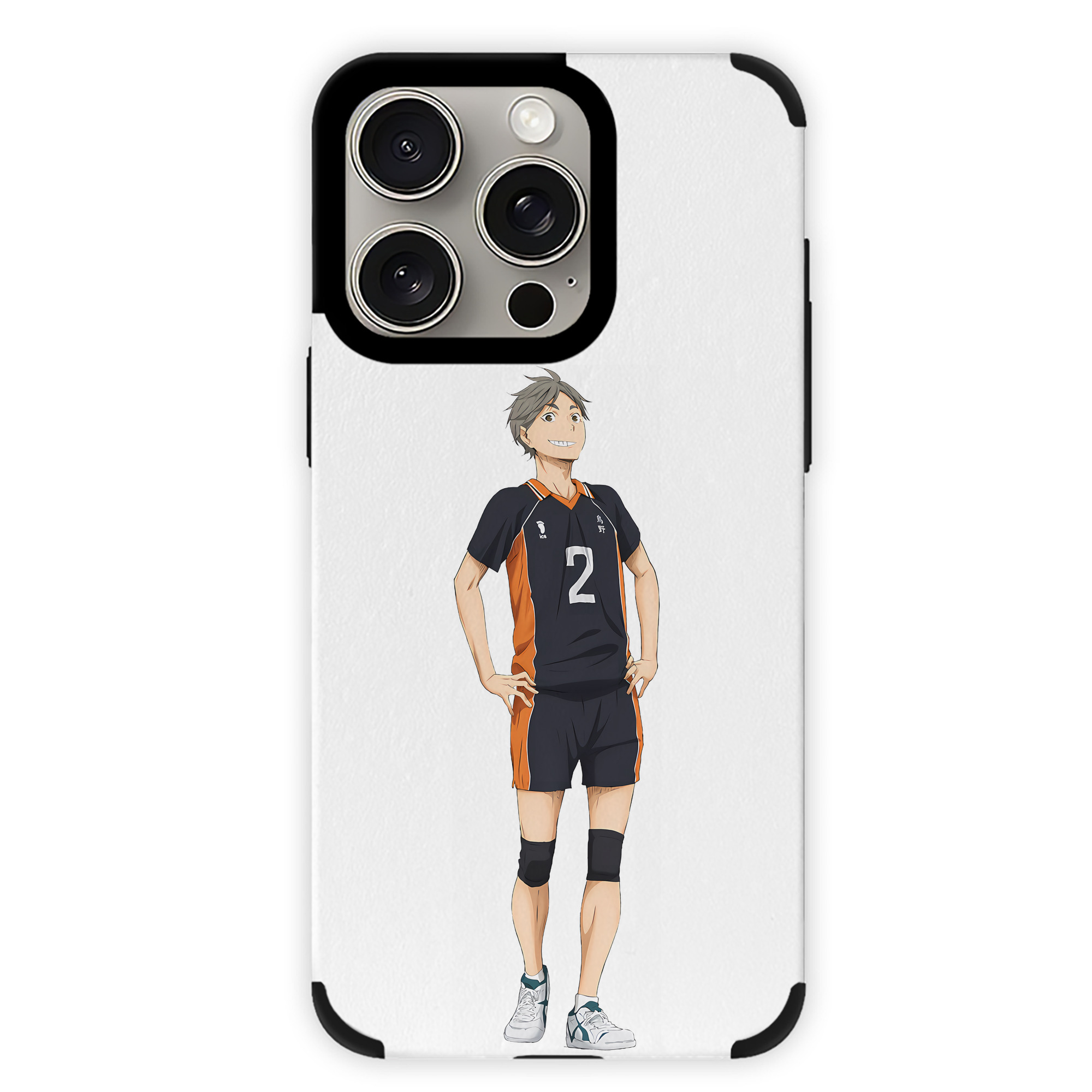 （画像用） ハイキュー!! Haikyu!! 【iPhone15ProMax対応】 PUレザー スマホケース 耐衝撃＆黄変防止