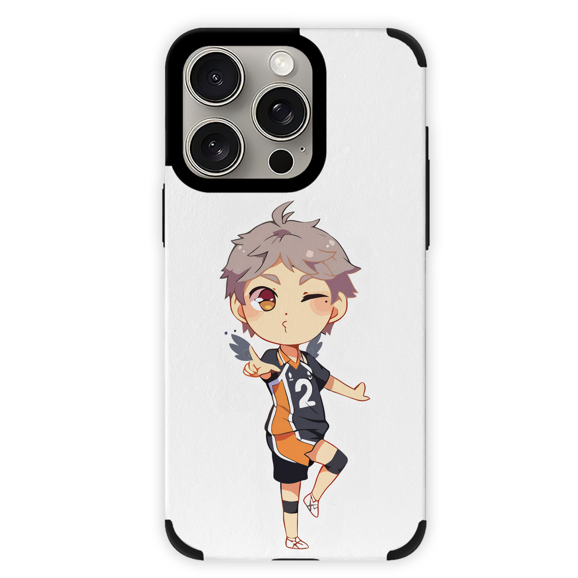 （画像用） ハイキュー!! Haikyu!! 【iPhone15ProMax対応】 PUレザー スマホケース 耐衝撃＆黄変防止