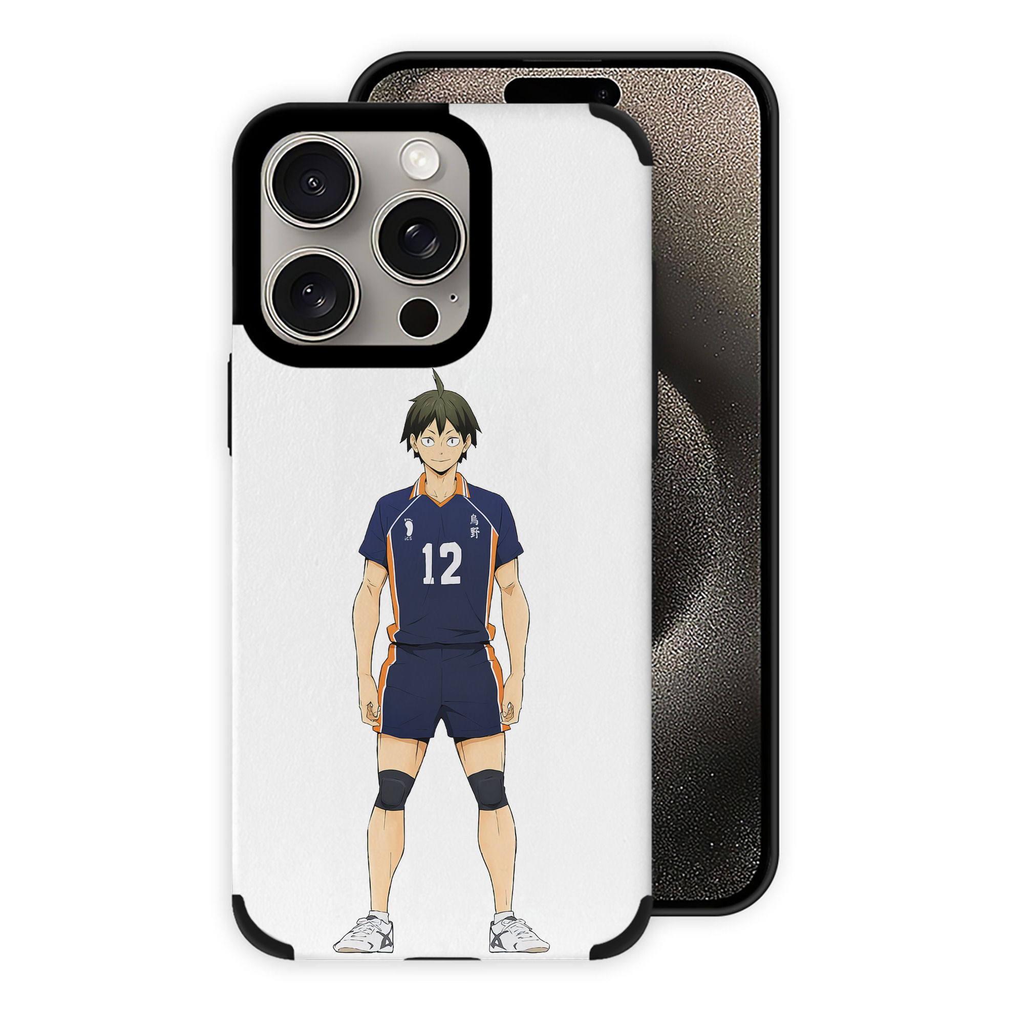 （画像用） ハイキュー!! Haikyu!! 【iPhone15ProMax対応】 PUレザー スマホケース 耐衝撃＆黄変防止