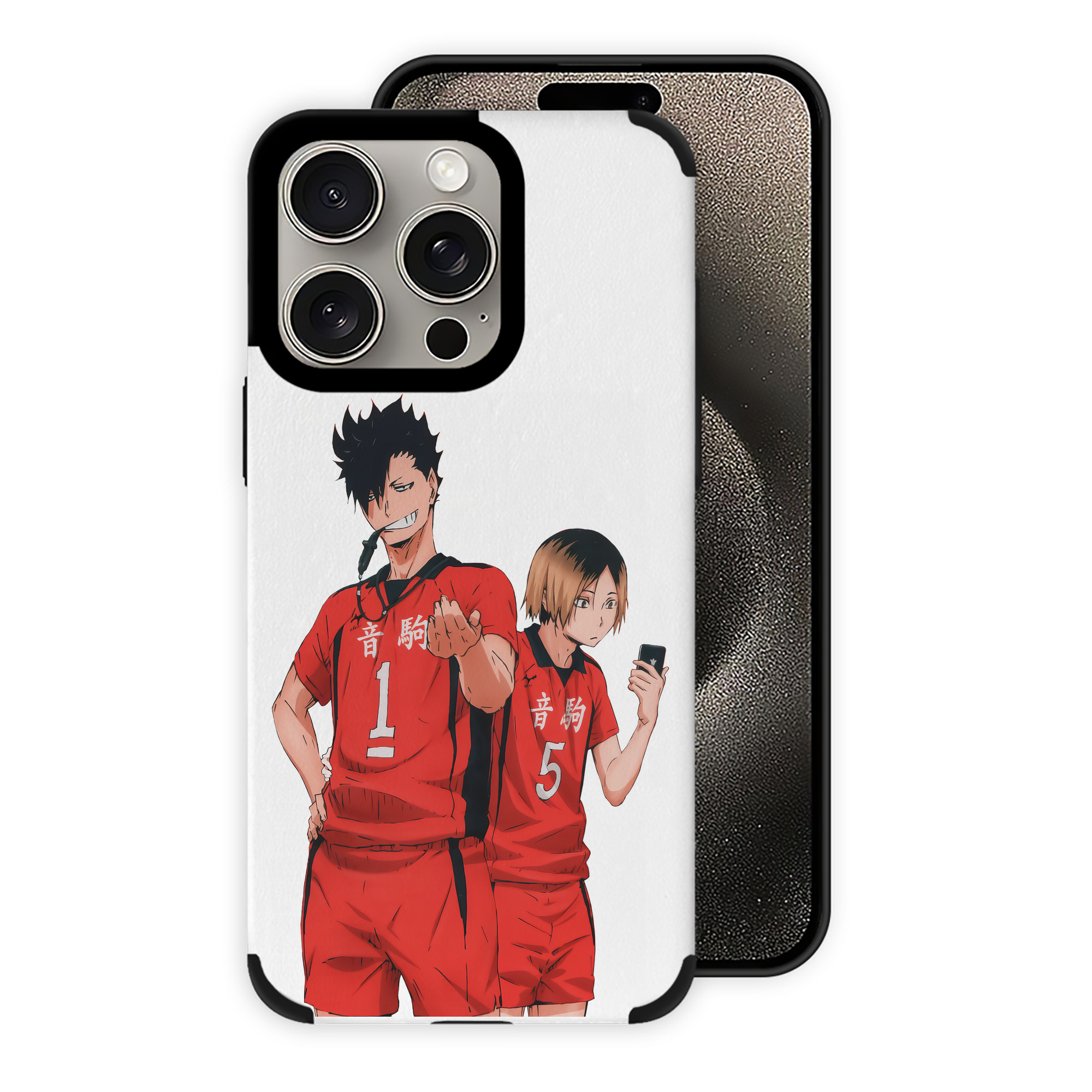 （画像用） ハイキュー!! Haikyu!! 【iPhone15ProMax対応】 PUレザー スマホケース 耐衝撃＆黄変防止