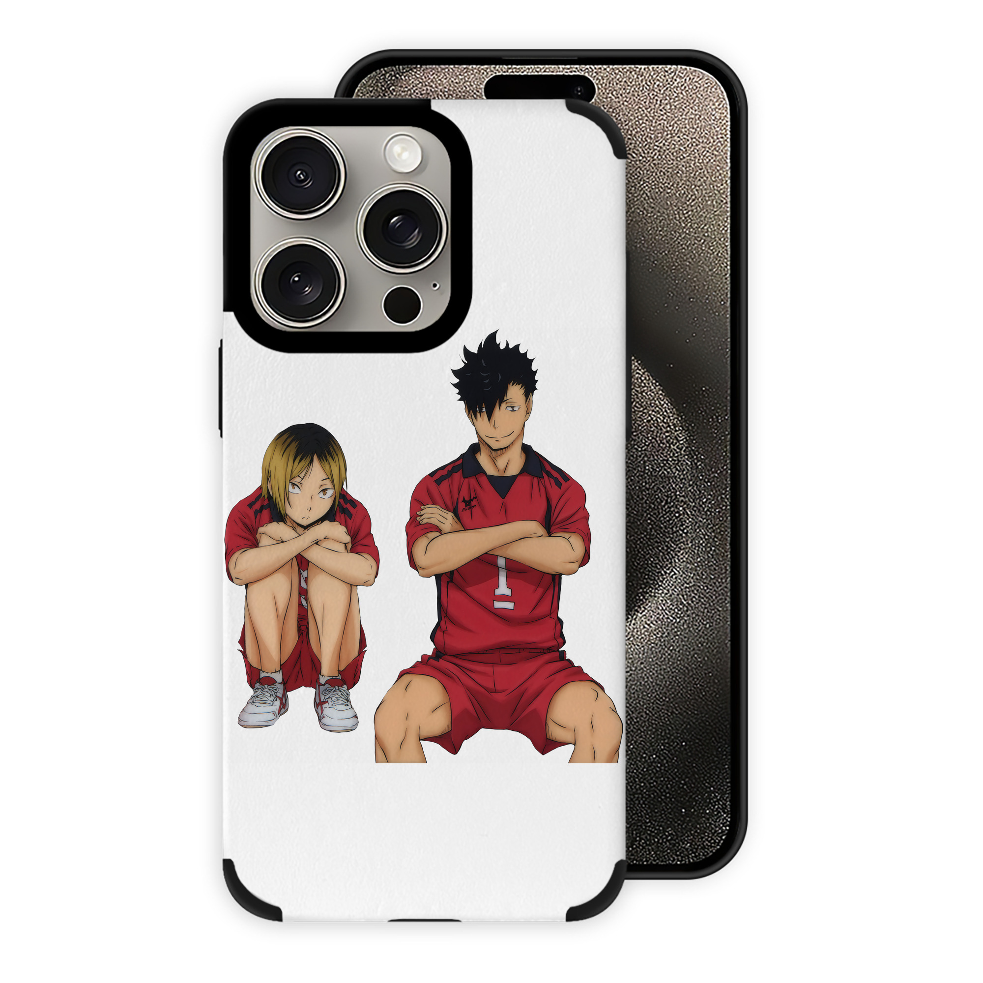 （画像用） ハイキュー!! Haikyu!! 【iPhone15ProMax対応】 PUレザー スマホケース 耐衝撃＆黄変防止