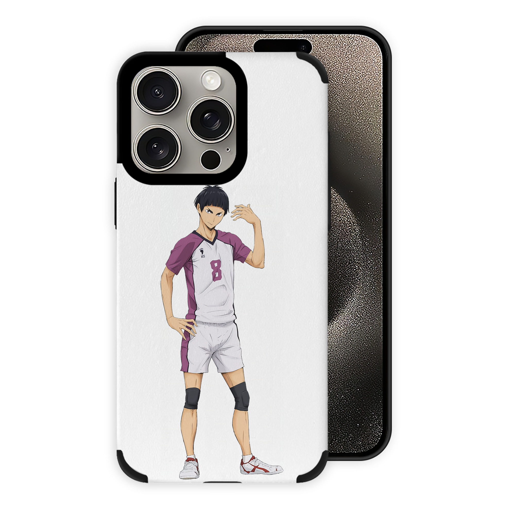 （画像用） ハイキュー!! Haikyu!! 【iPhone15ProMax対応】 PUレザー スマホケース 耐衝撃＆黄変防止