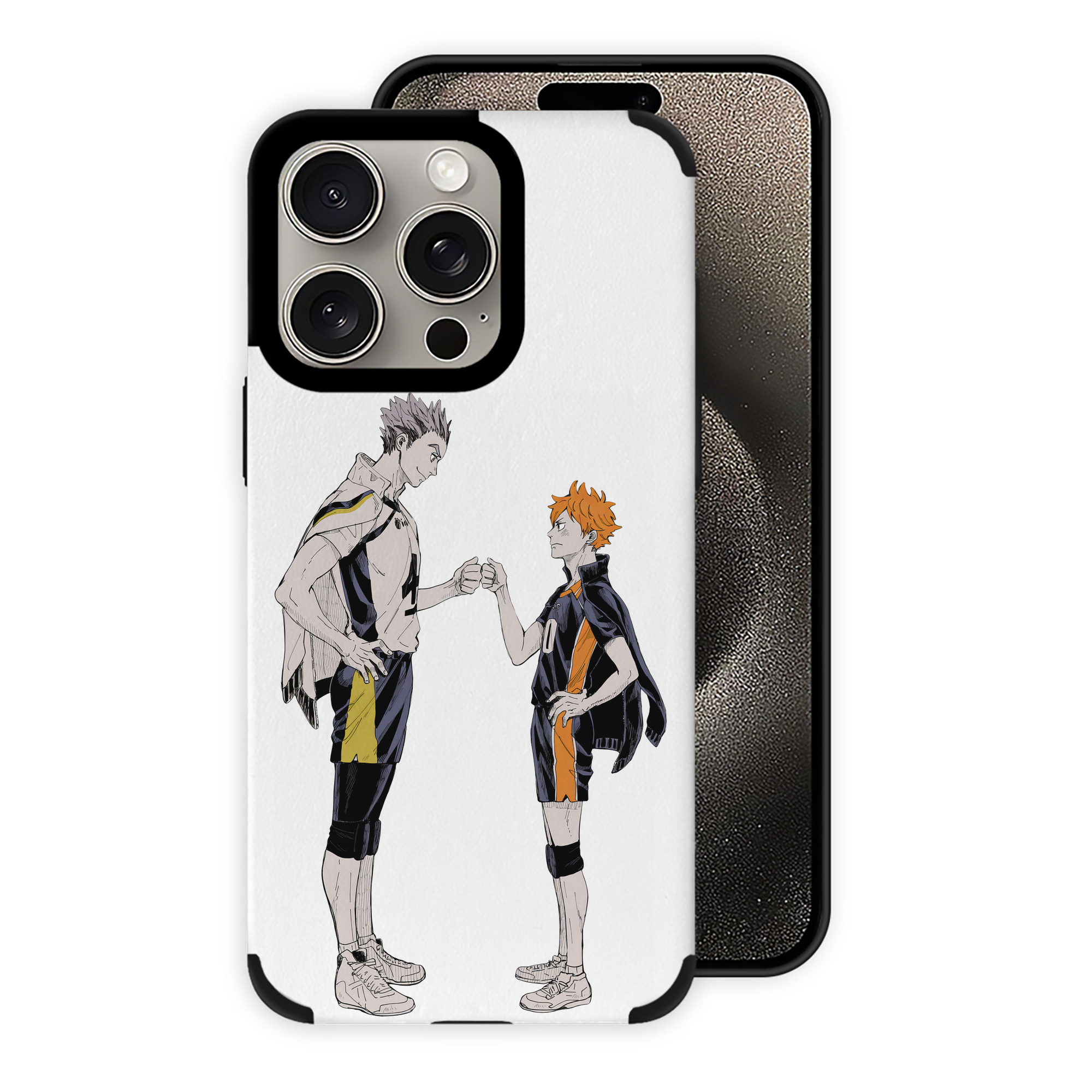 （画像用） ハイキュー!! Haikyu!! 【iPhone15ProMax対応】 PUレザー スマホケース 耐衝撃＆黄変防止